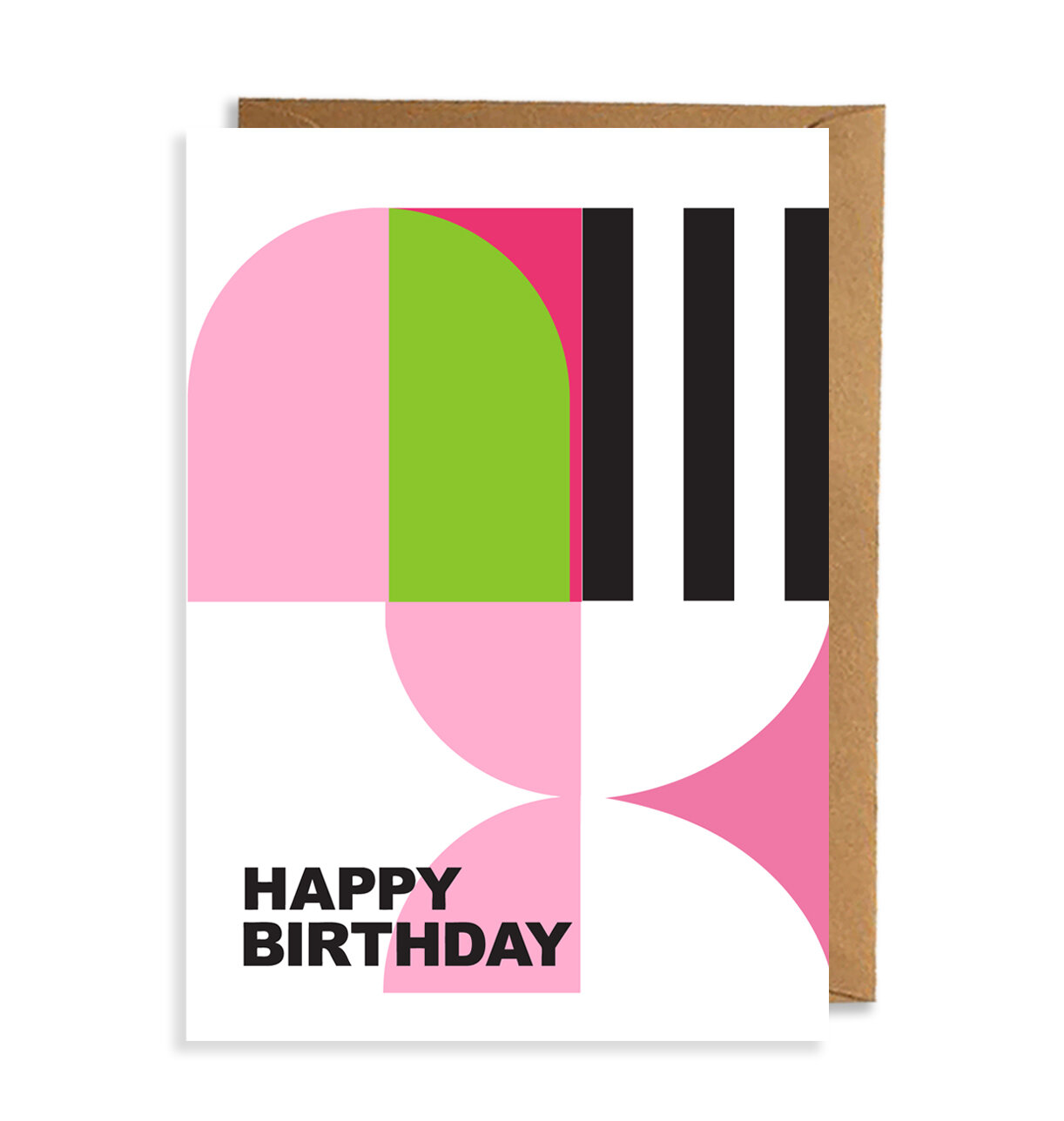 Mod Abstract Birthday Card