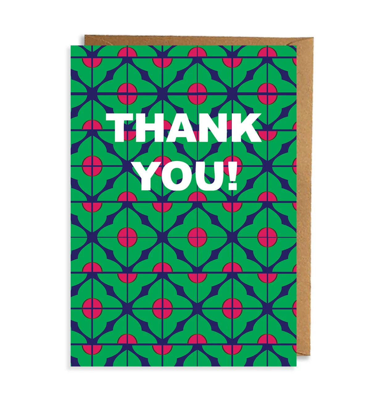 Thank You Pattern Card