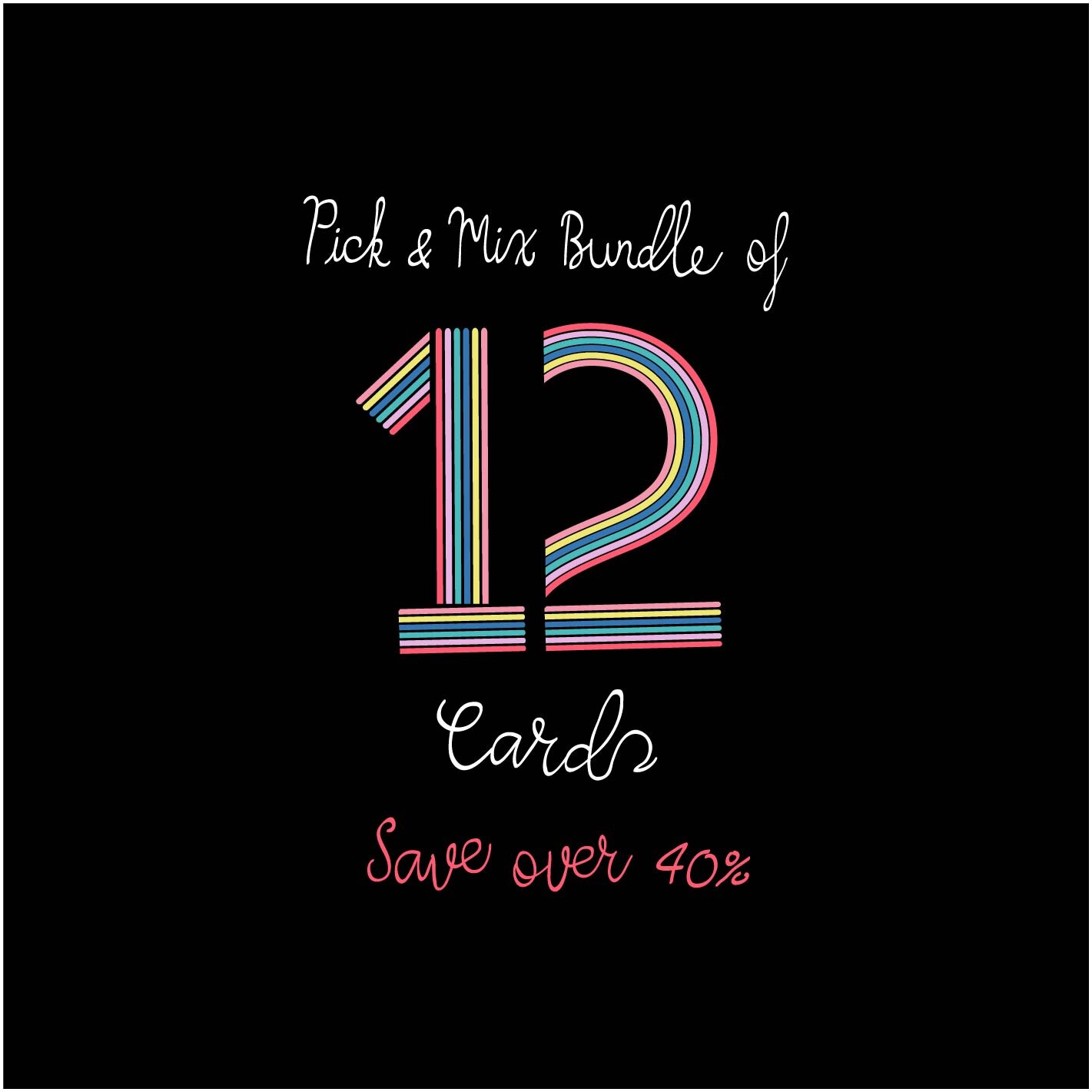 Pick &amp; Mix Discount Bundle 12 Cards