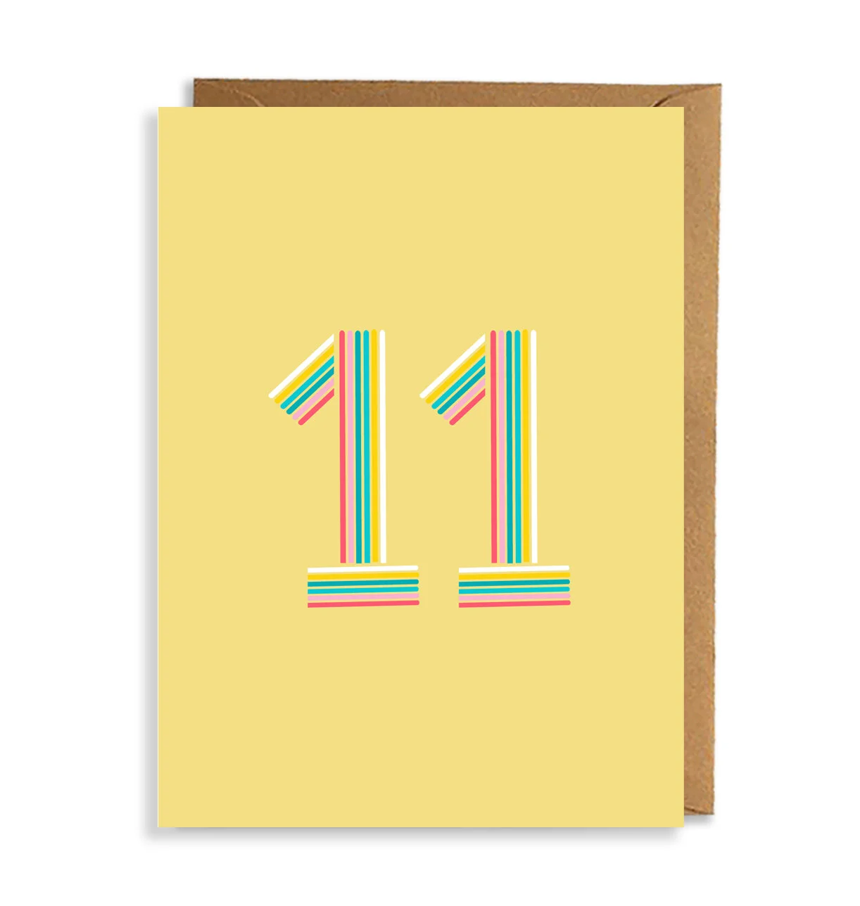 Cool 11th Birthday Card