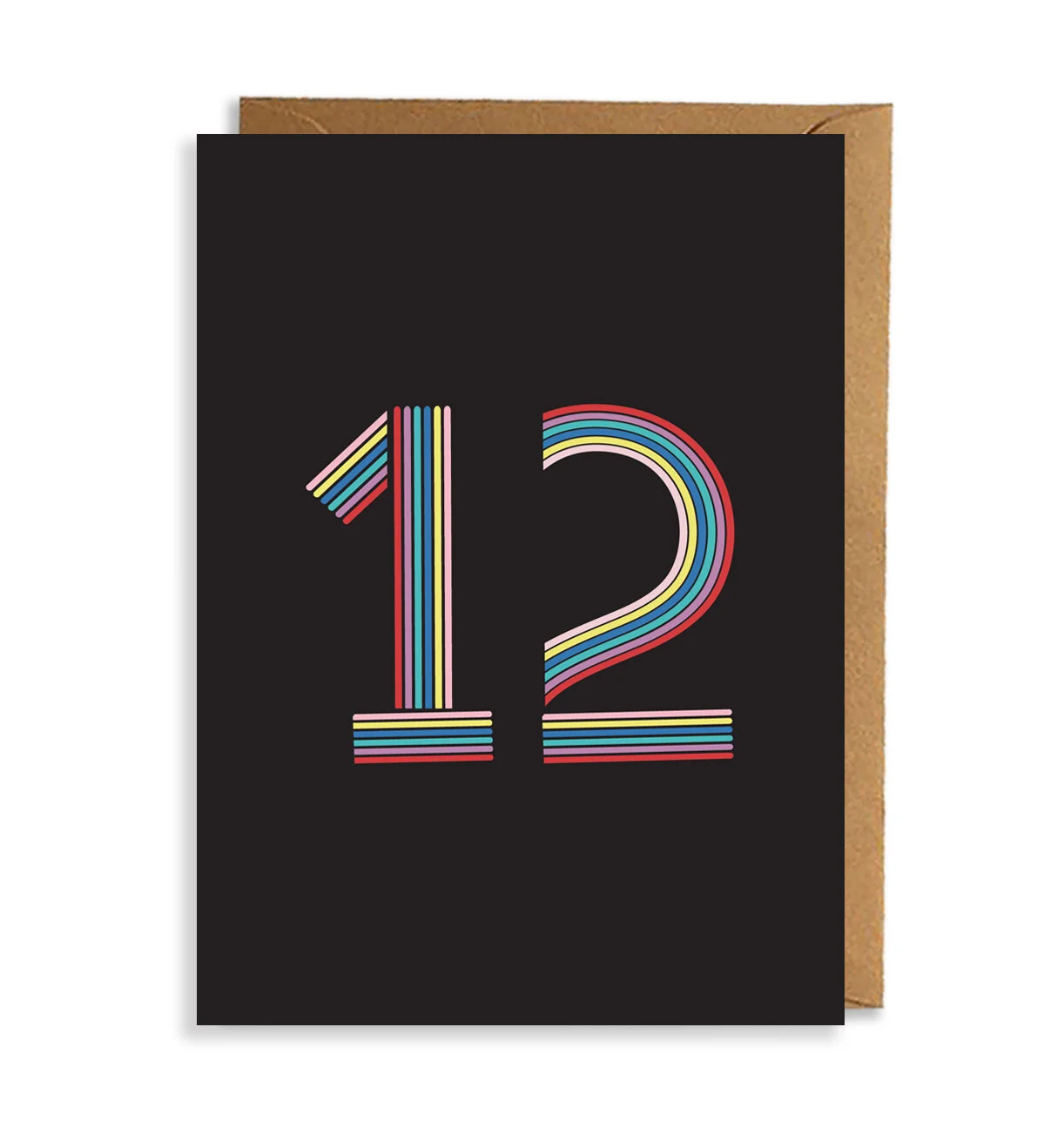 Cool 12th Birthday Card