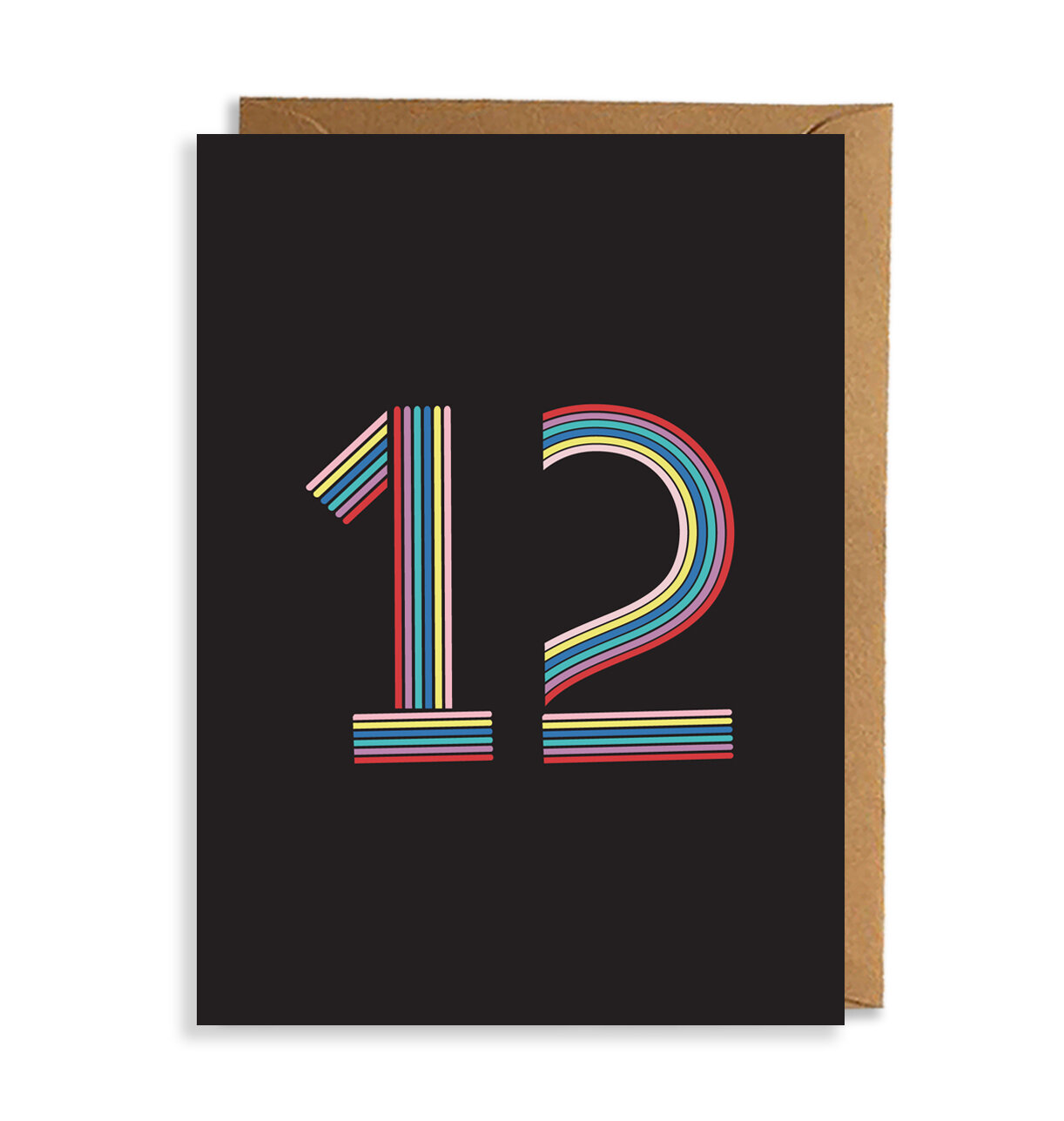Cool 12th Birthday Card