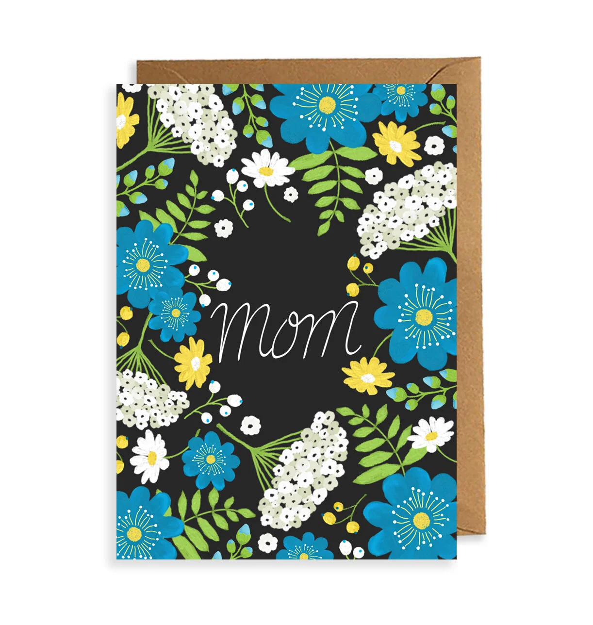 Mom, Floral Mother's Day Card