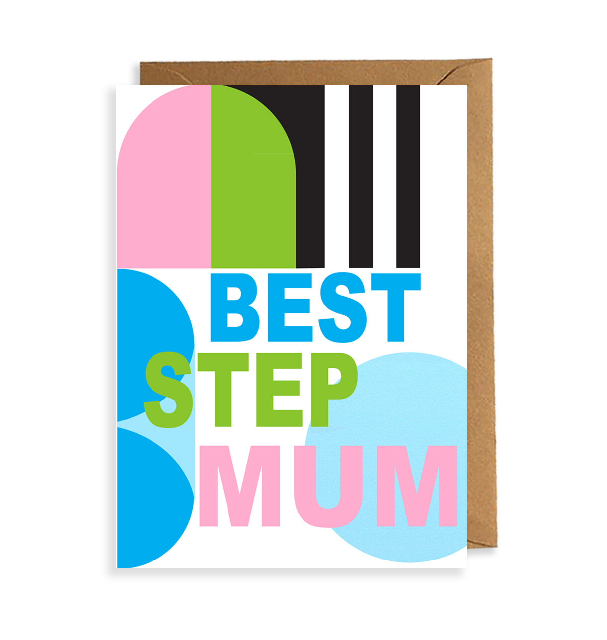 Best Step Mum,Mothers Day Card