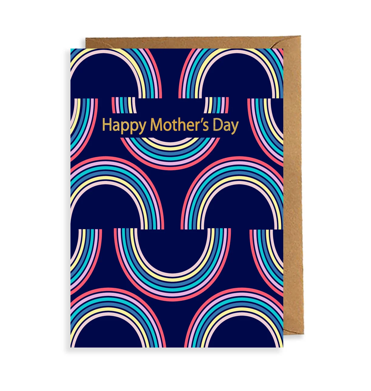 Cool Rainbow Mother's Day Card 