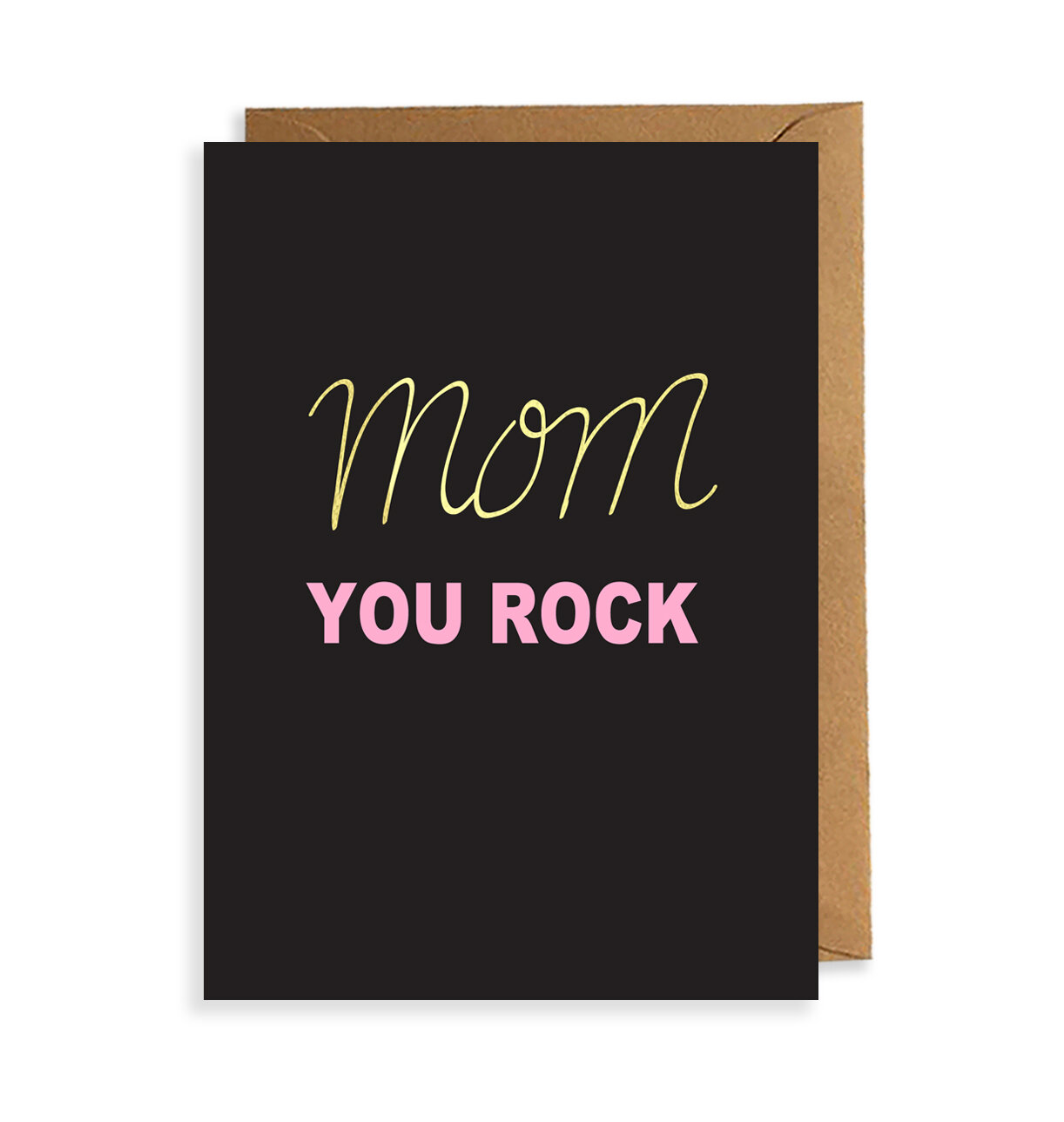 Mum You Rock Thank You Card