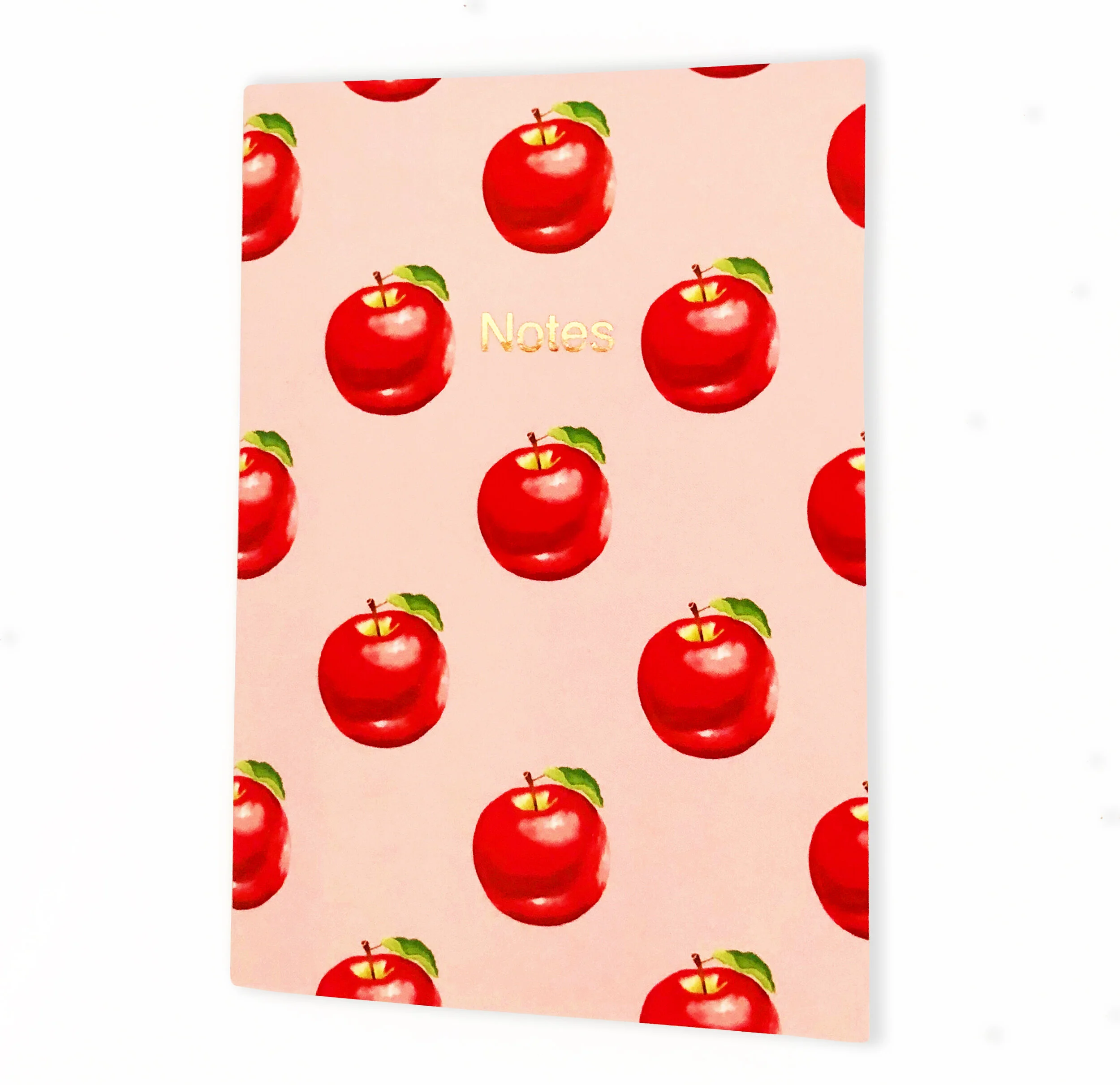 A6 Apple Print Notebook