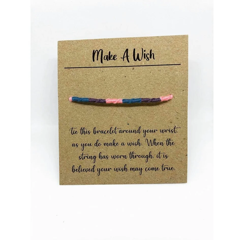 Wish Bracelets - Woven Colours