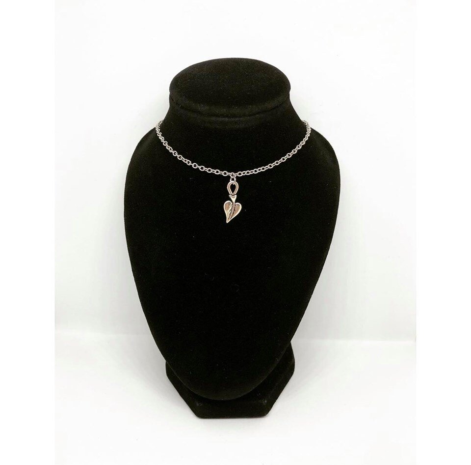 Silver Leaf Necklace