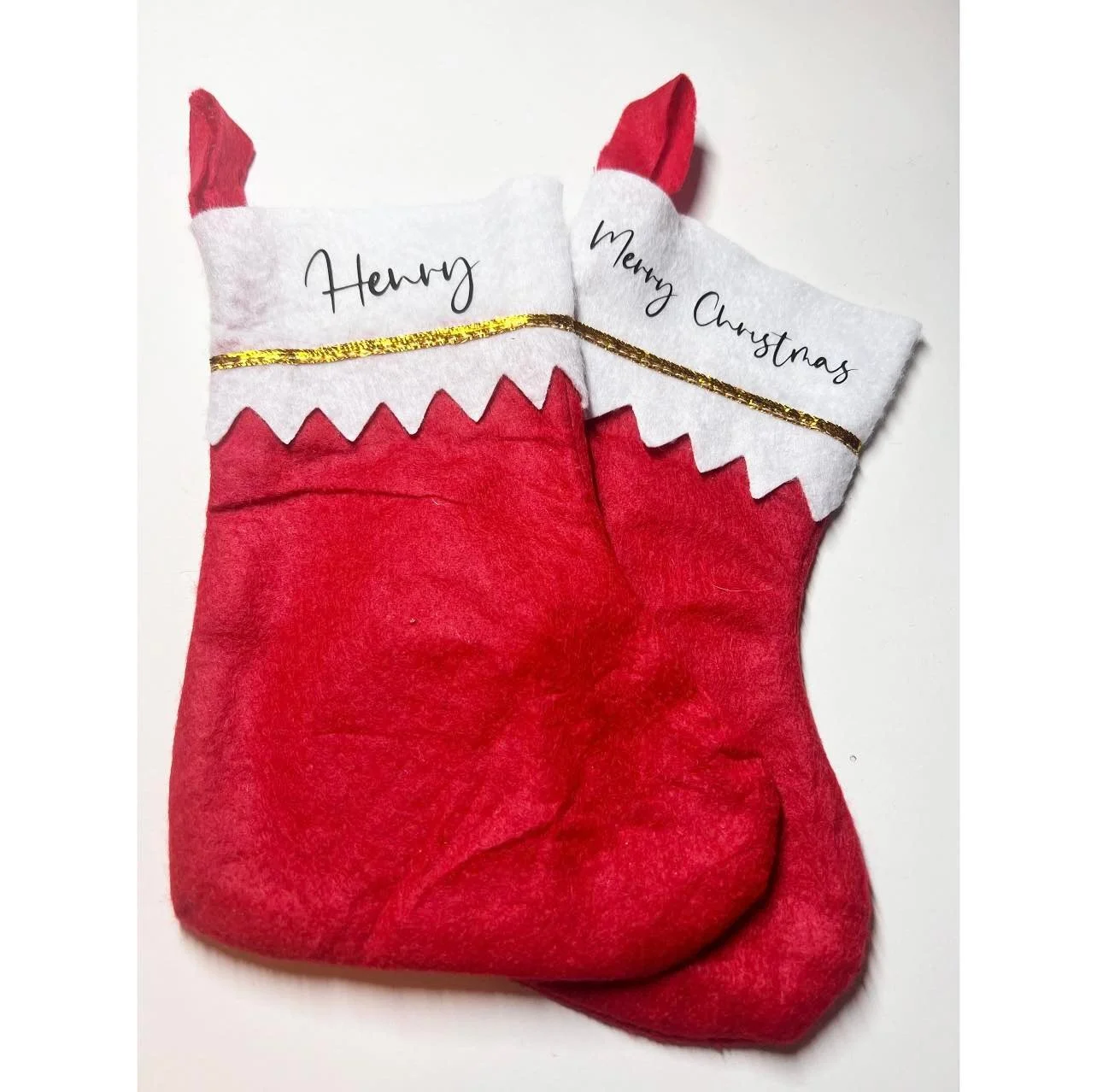 Christmas Stockings, Red Personalised Name .jpg