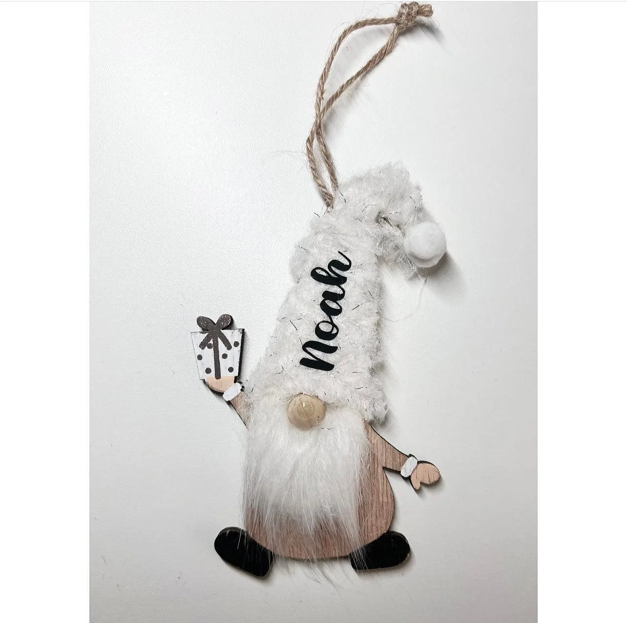 Christmas gonk personalised with name fluffy beard.jpg