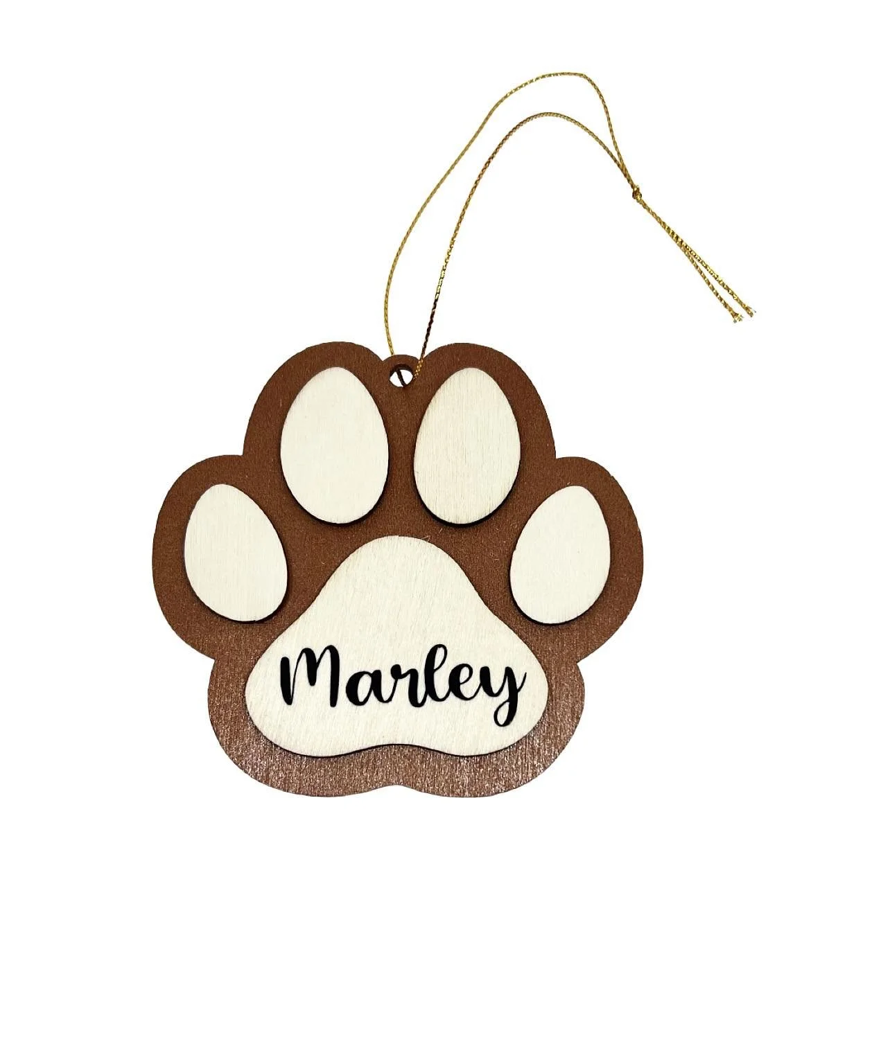 Personliased Dog Paw Print Xms Dec.jpg