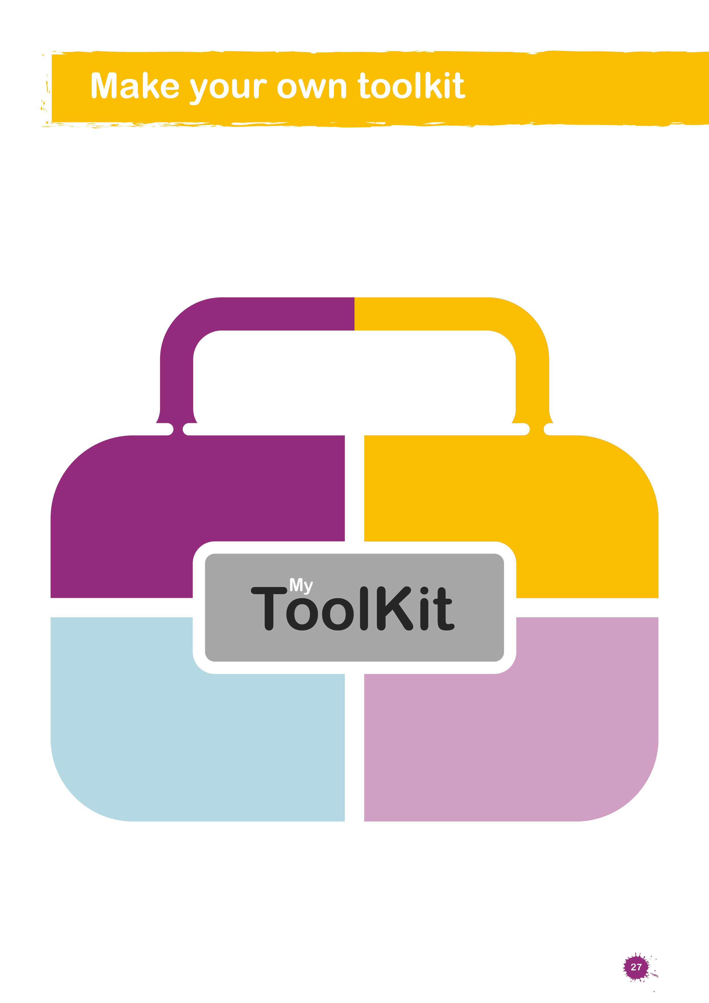 FREE | Make Your Own Toolkit Worksheet