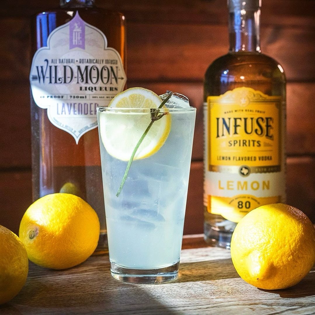 &lsquo;Scuse me while I kiss the sky 😘⁠
⁠
🍋 Lavender Haze⁠
Infuse Lemon Vodka, Wild Moon Lavender Liqueur, House Lemonade⁠
⁠
All locations!