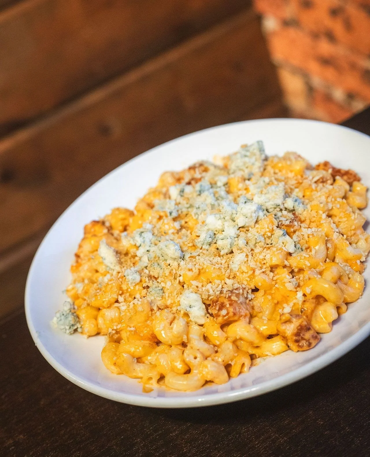 MAC MADNESS is BACK at The Fix 🧀🔥⁠
⁠
Chef called game with these loaded, over-the-top Mac &amp; Cheese specials guaranteed to be a fan favorite every round.⁠
⁠
Buffalo Chicken &ndash; crispy Buffalo chicken, blue cheese crumbles⁠
⁠
Pesto &ndash; cr