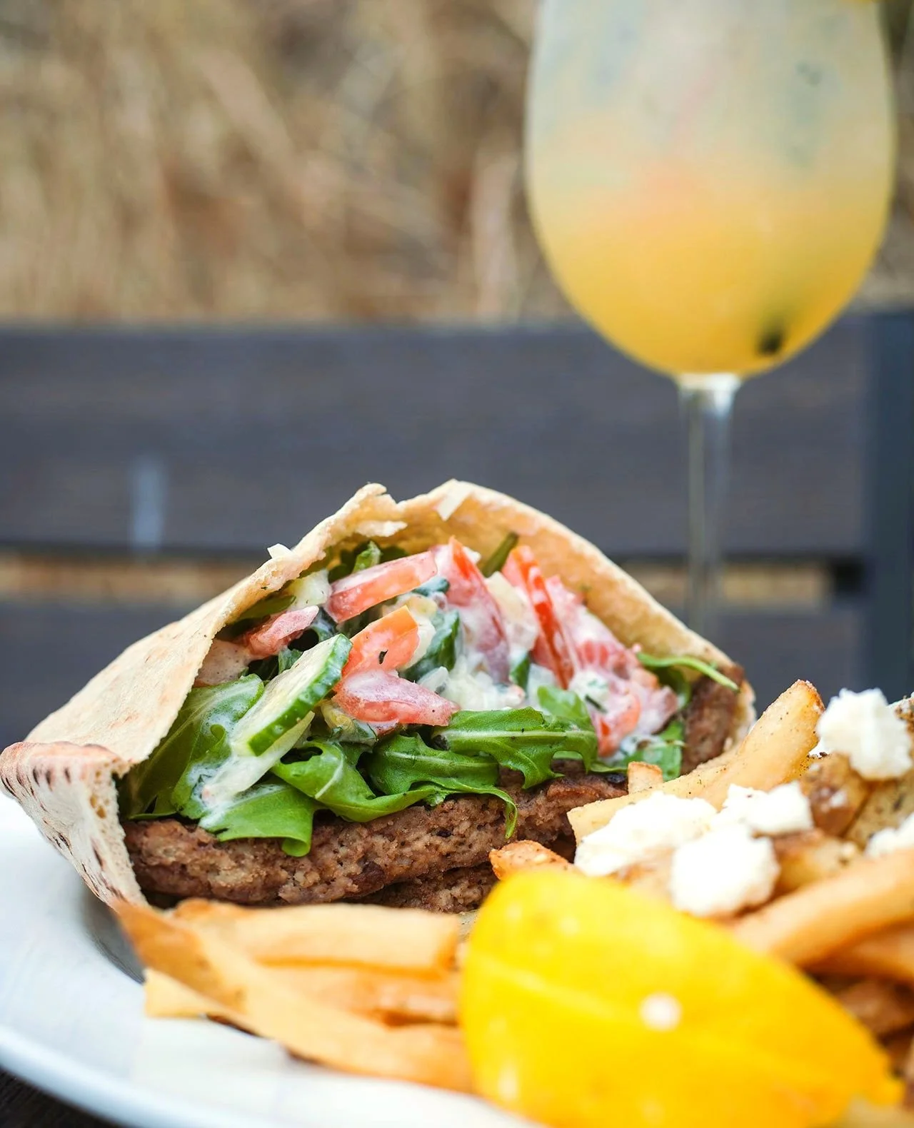 Marlborough, we&rsquo;ve got a new one for you 🇬🇷🔥⁠
⁠
Introducing our Hometown Gyro &mdash; a juicy lamb patty seasoned with za&rsquo;atar, tucked into a warm pita with cucumber, tomato, red onion, and cool tzatziki. Served up with crispy fries du