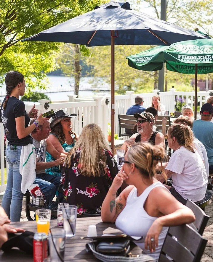 Get outside Marlborough. Friday lunch on the patio is where it's at 😎
