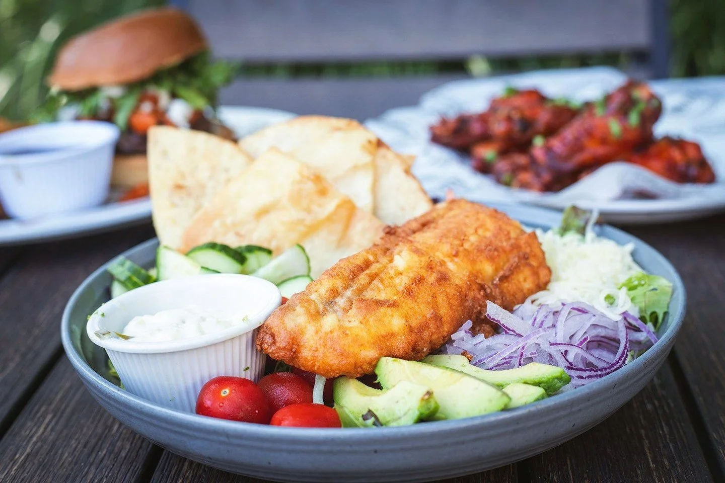 We found Nemo... and then we fried him. 🐟🔥⁠
⁠
Meet our newest Marlborough chef special: The Frying Nemo Bowl&mdash;crispy fried haddock piled over spring mix with coleslaw, avocado, jack cheese, tomato, onion, crispy tortillas, and finished with ou