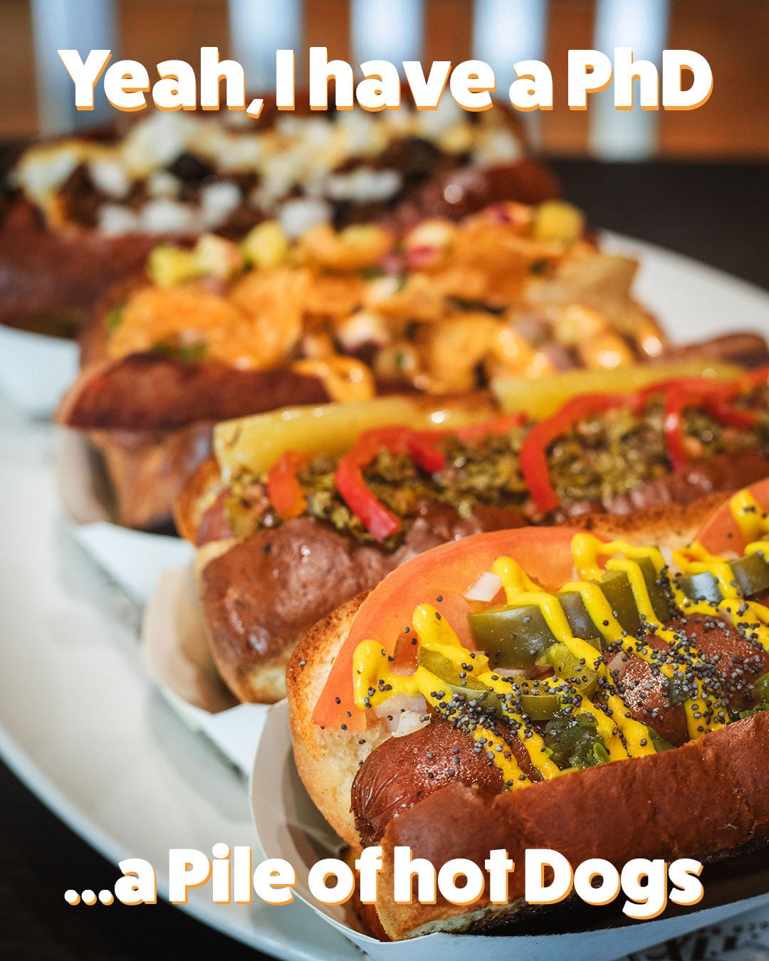 Wagyu Wieners available ALL DAY today at The Fix Worcester for dine-in or takeout, available every day for takeout from The QuickFix next door! ⁠
⁠
#weinermaxxing⁠
⁠
🌭 The Hawaiian &mdash; Grilled Spam, pineapple salsa, sriracha aioli &amp; house po