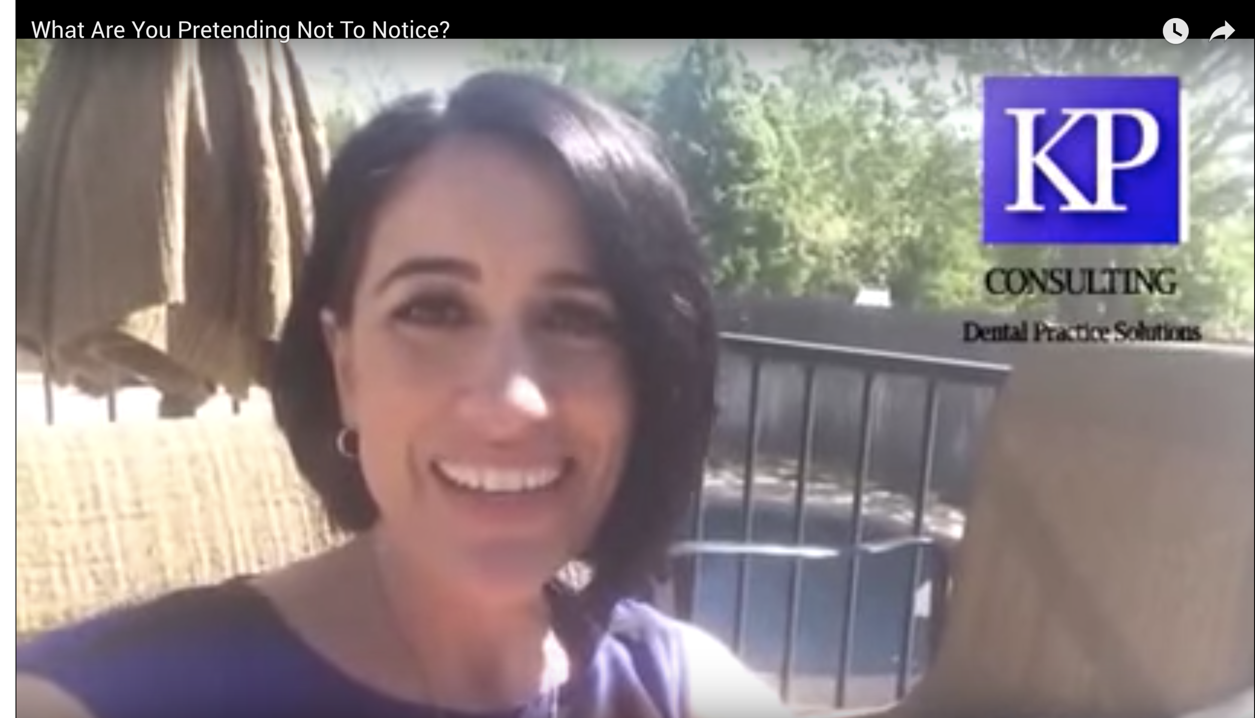 What Are You Pretending Not To Notice?