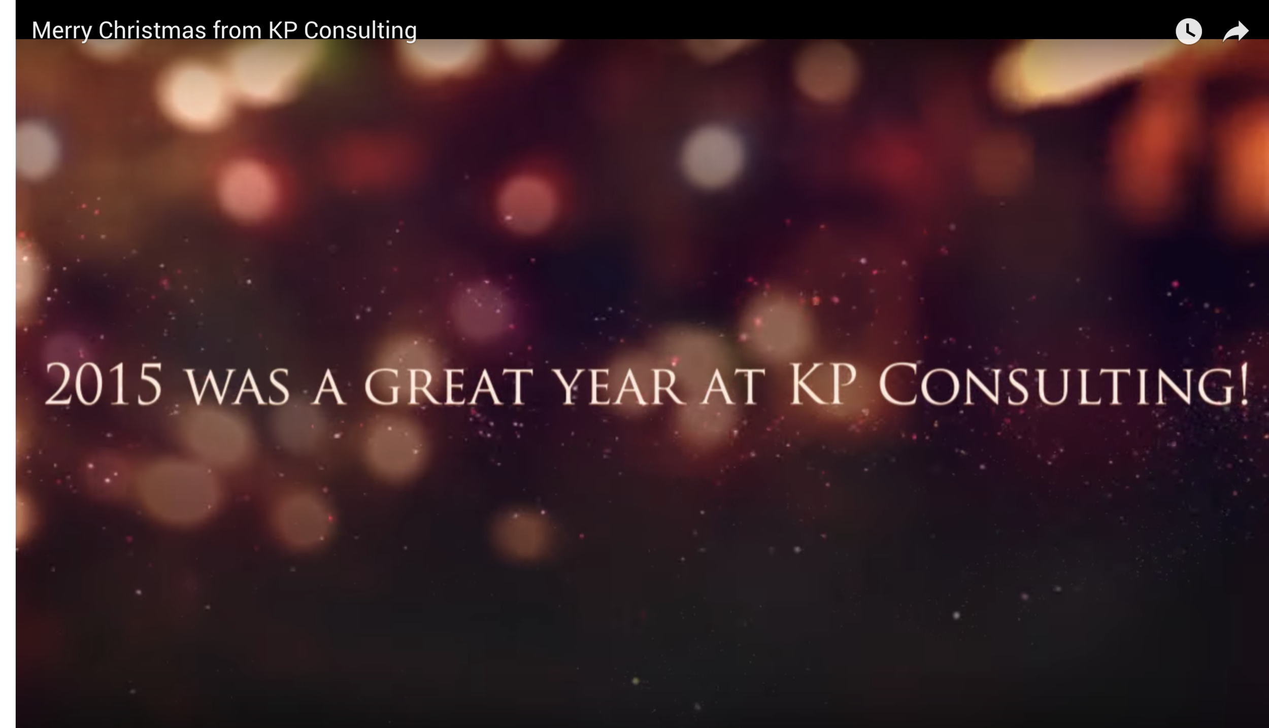 Merry Christmas from KP Consulting