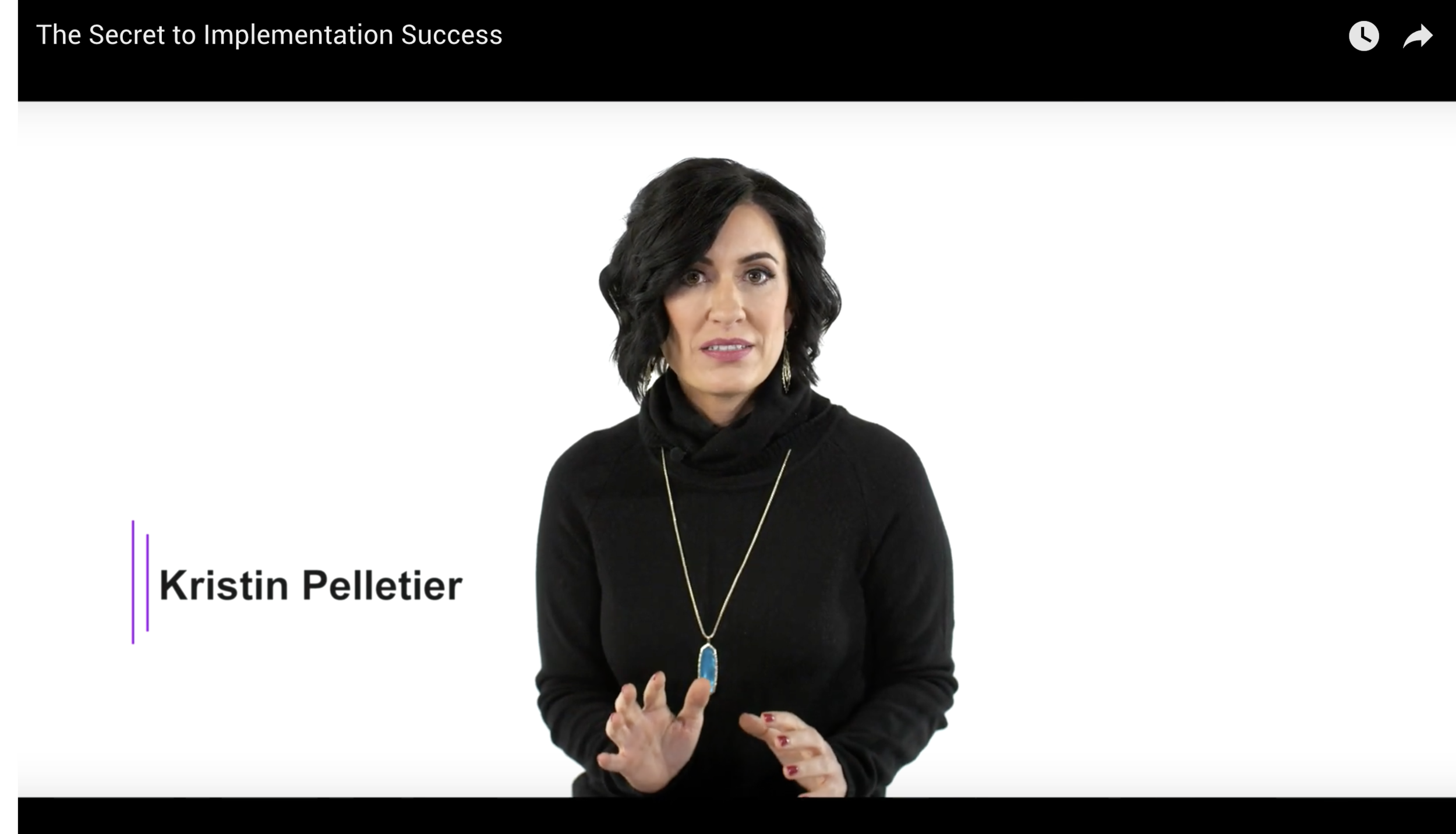 The Secret to Implementation Success