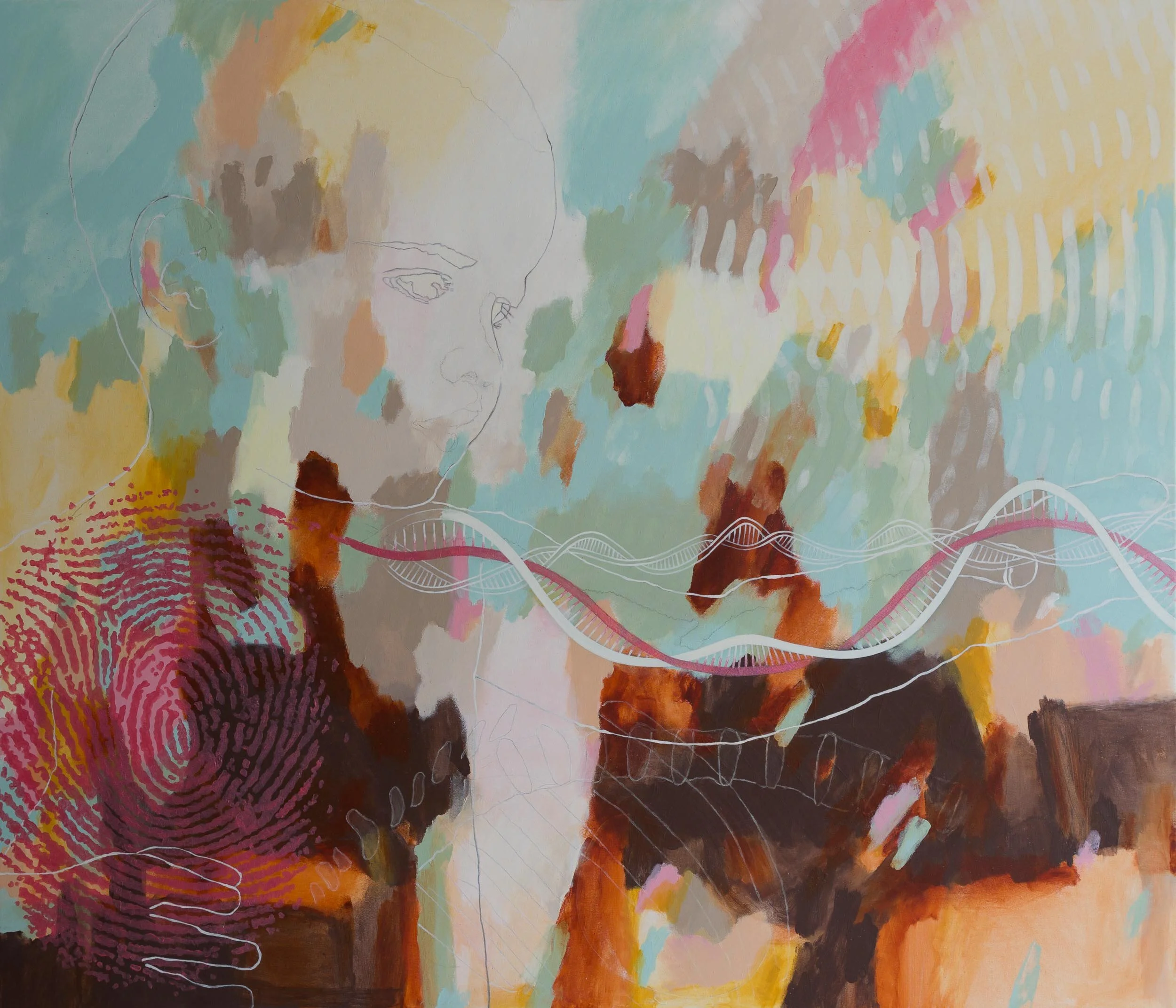 Identität 2015 140 x 120 cm