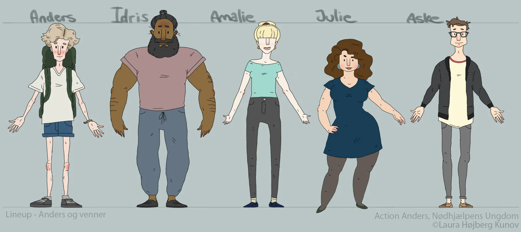 Character lineup