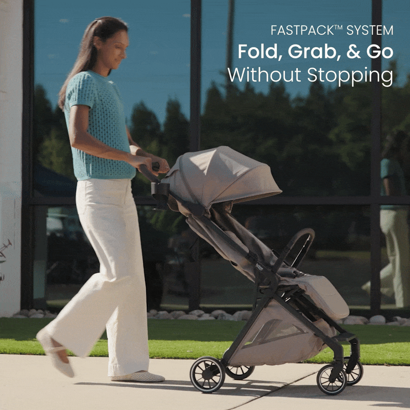 FastPack system. Fold, grab, &amp; go without stopping. 