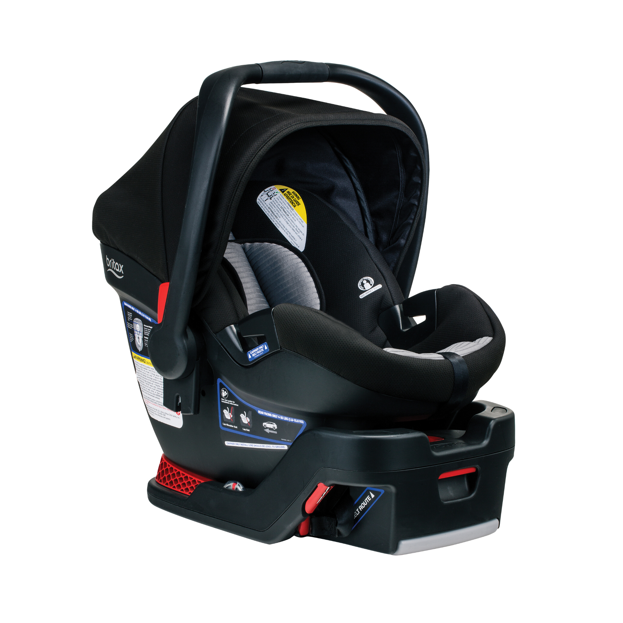 B Safe 35 Infant Car Seat Dual Comfort Britax - Britax B Agile Infant Car Seat Height Limit