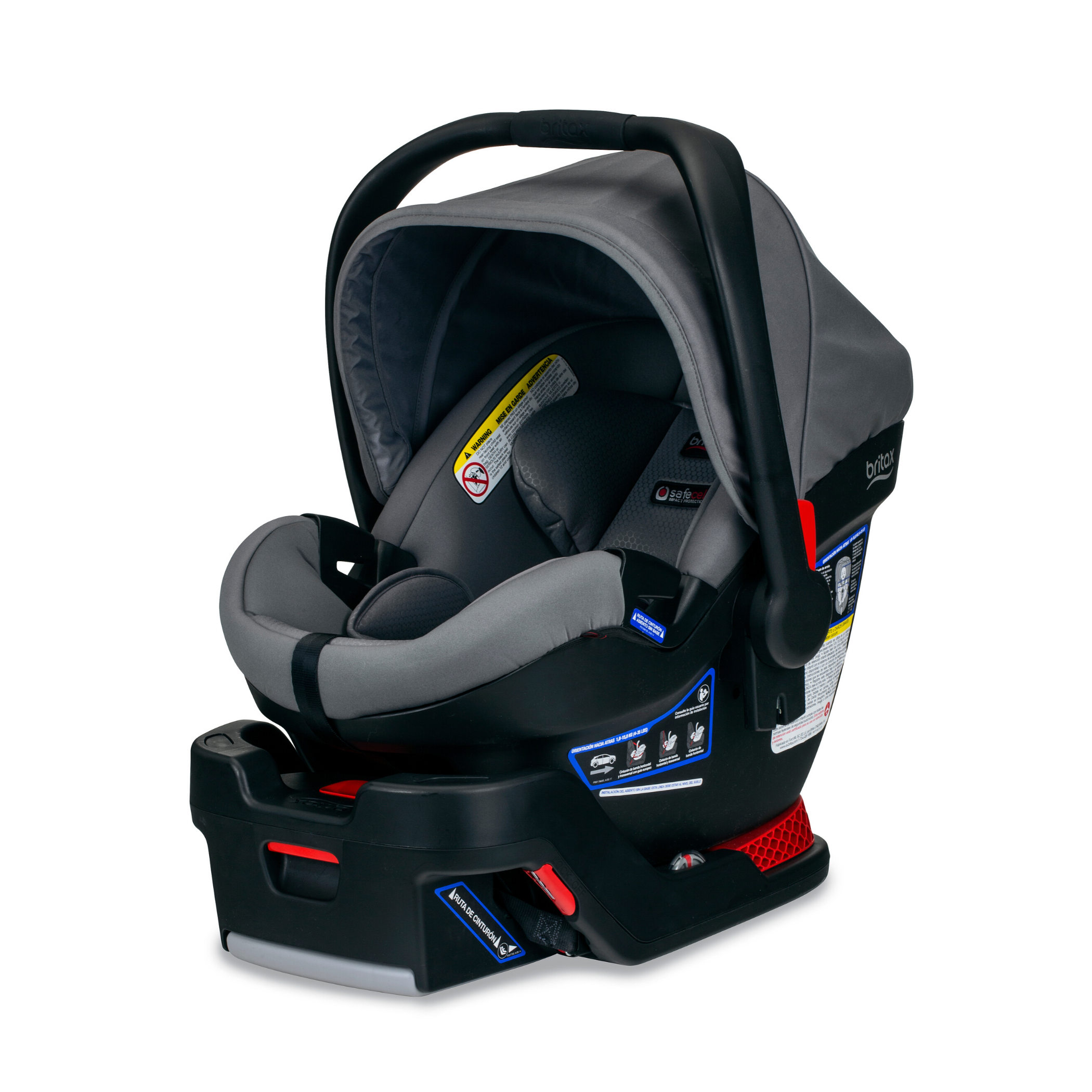 B Safe Ultra Infant Car Seat Gris Britax - Britax Baby Safe Car Seat Weight Limit