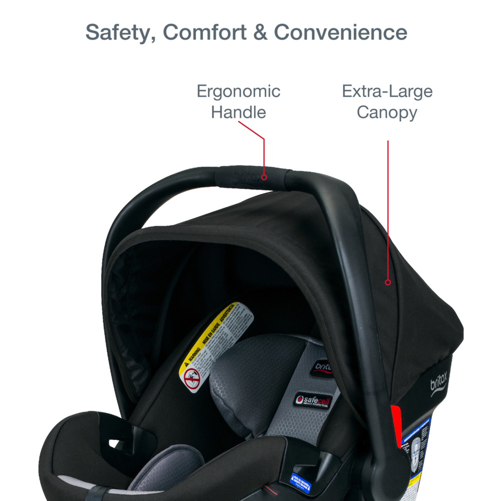 B Safe Ultra Infant Car Seat Gris Britax - Britax B Safe Car Seat Handle Position