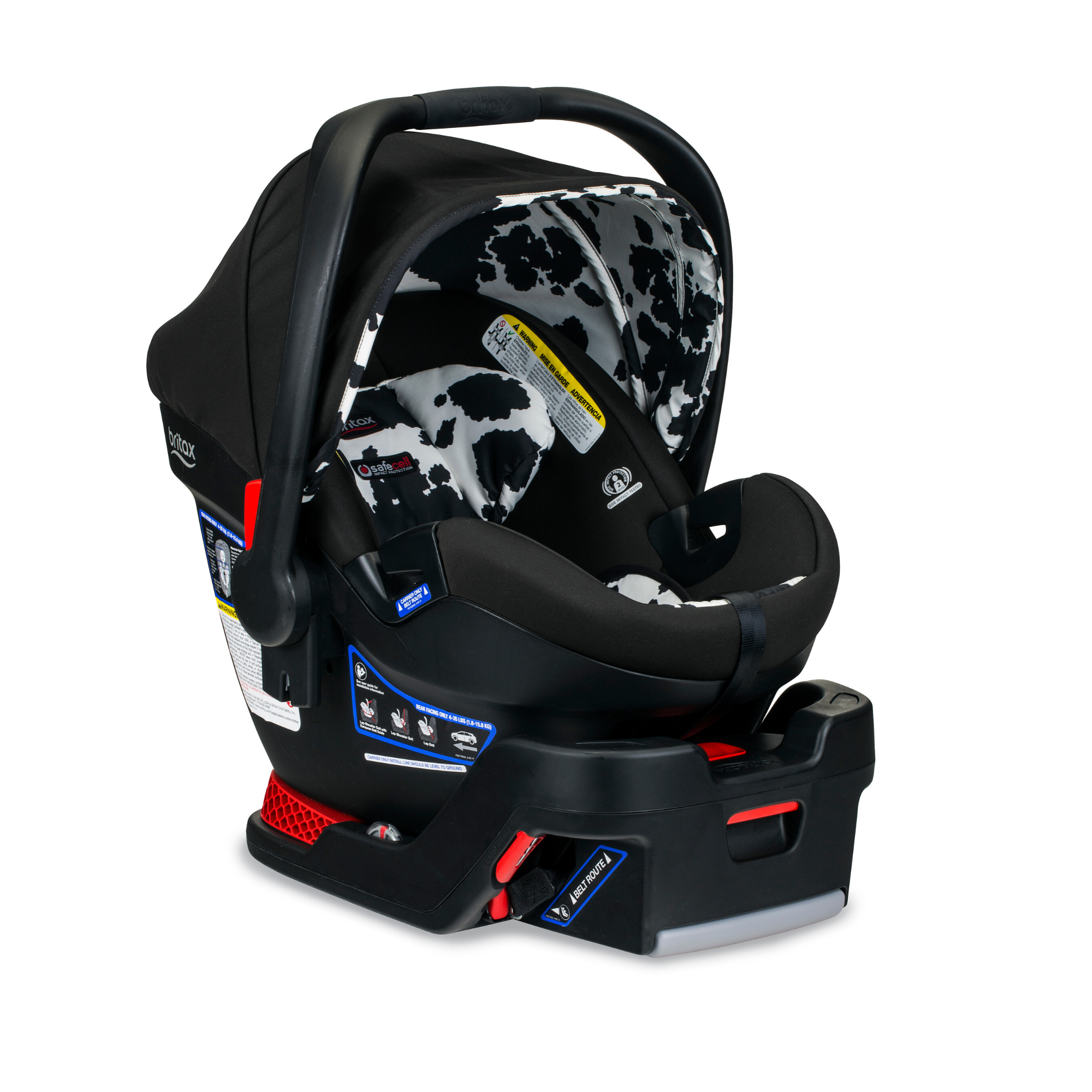 britax b safe 35 cowmooflage