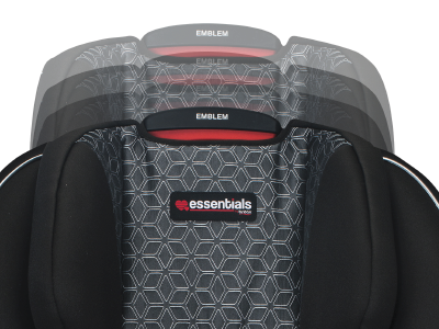 essentials emblem convertible car seat