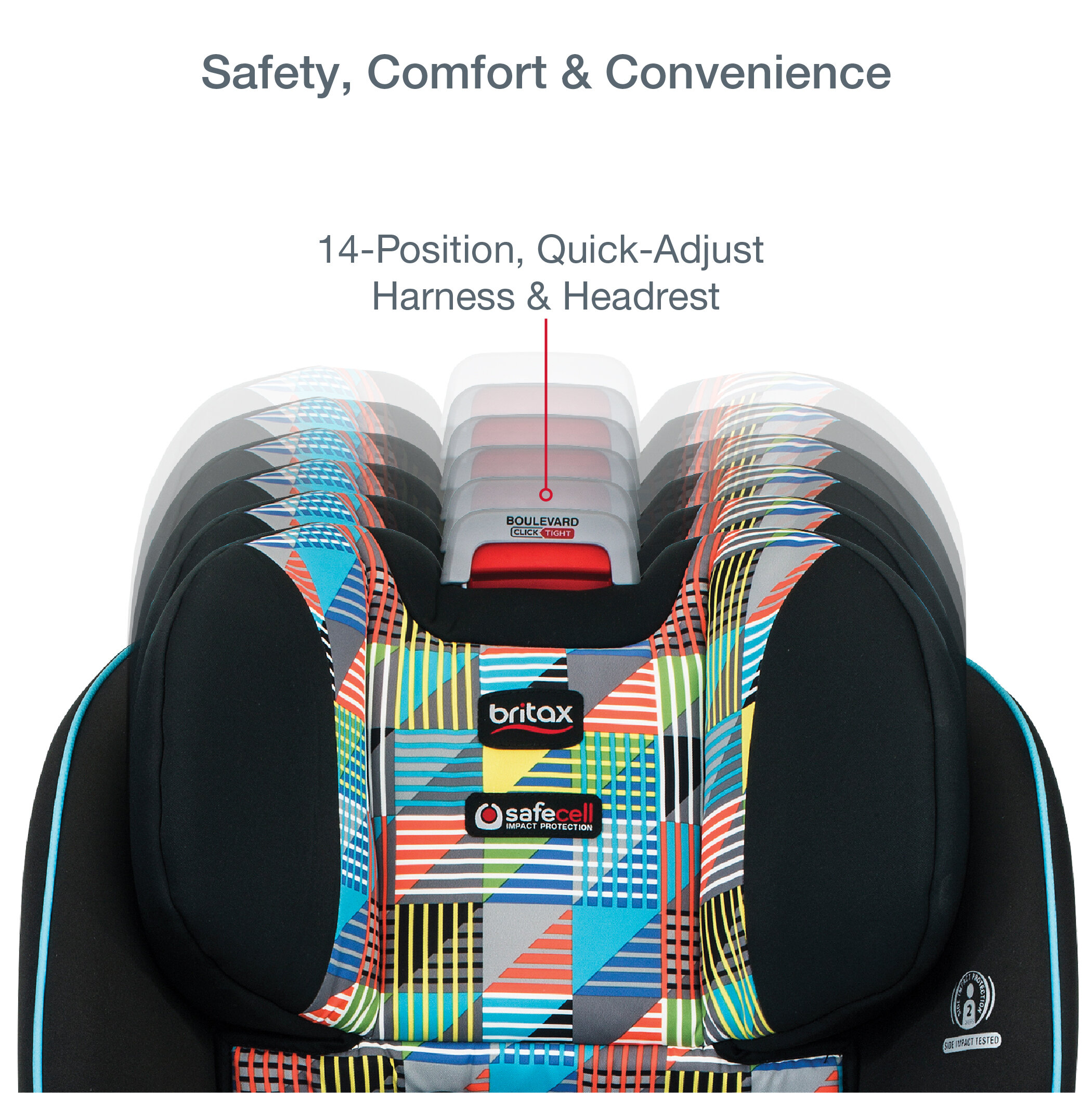 britax boulevard height limit