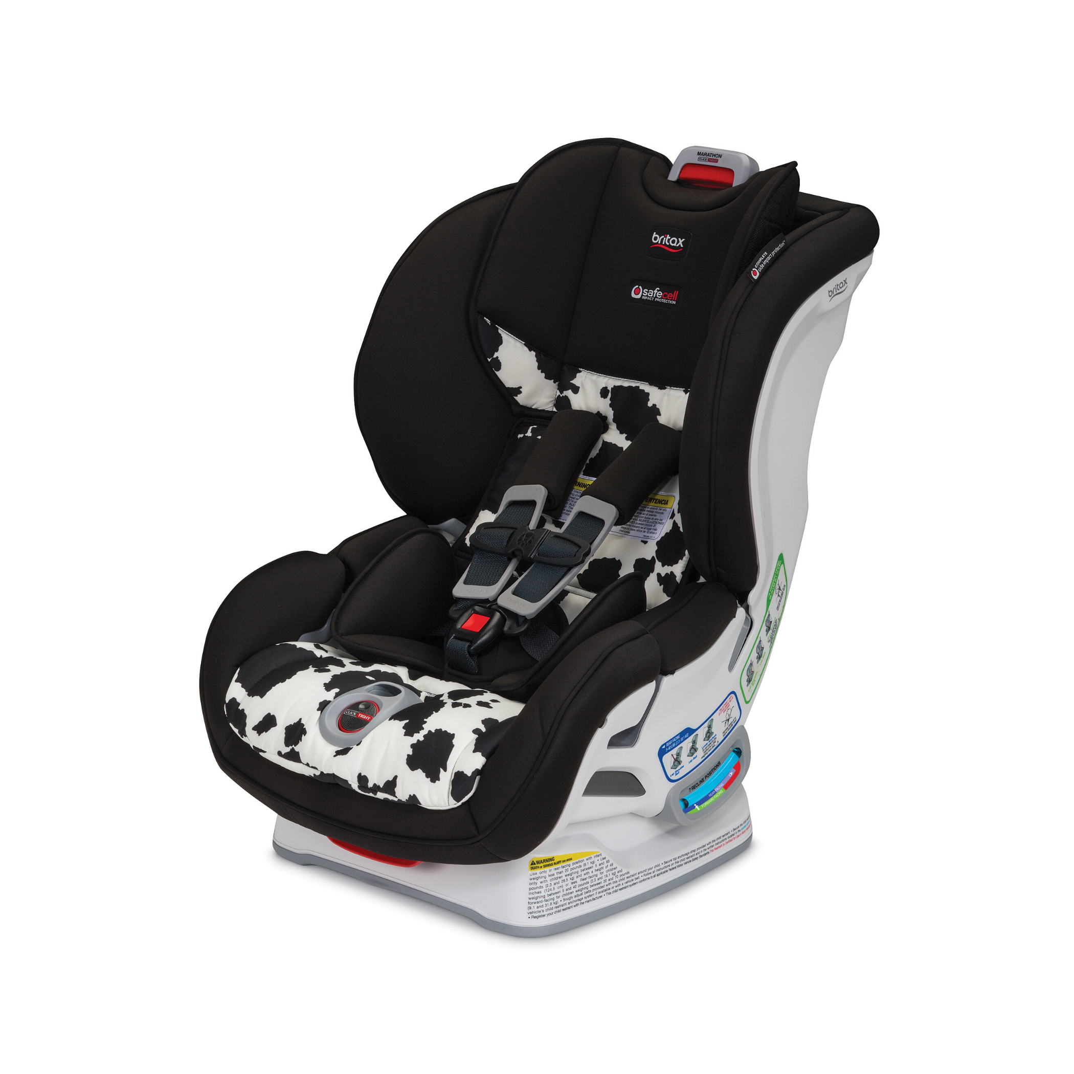 britax marathon clicktight cowmooflage