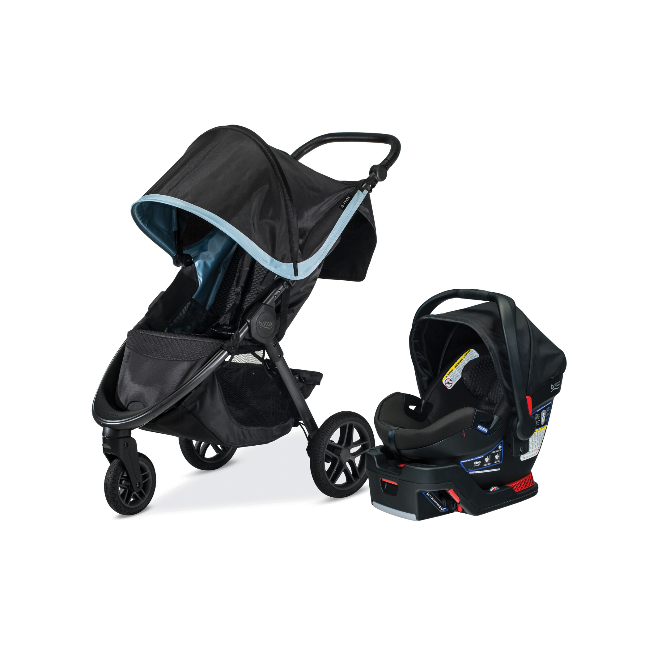 britax bfree travel system