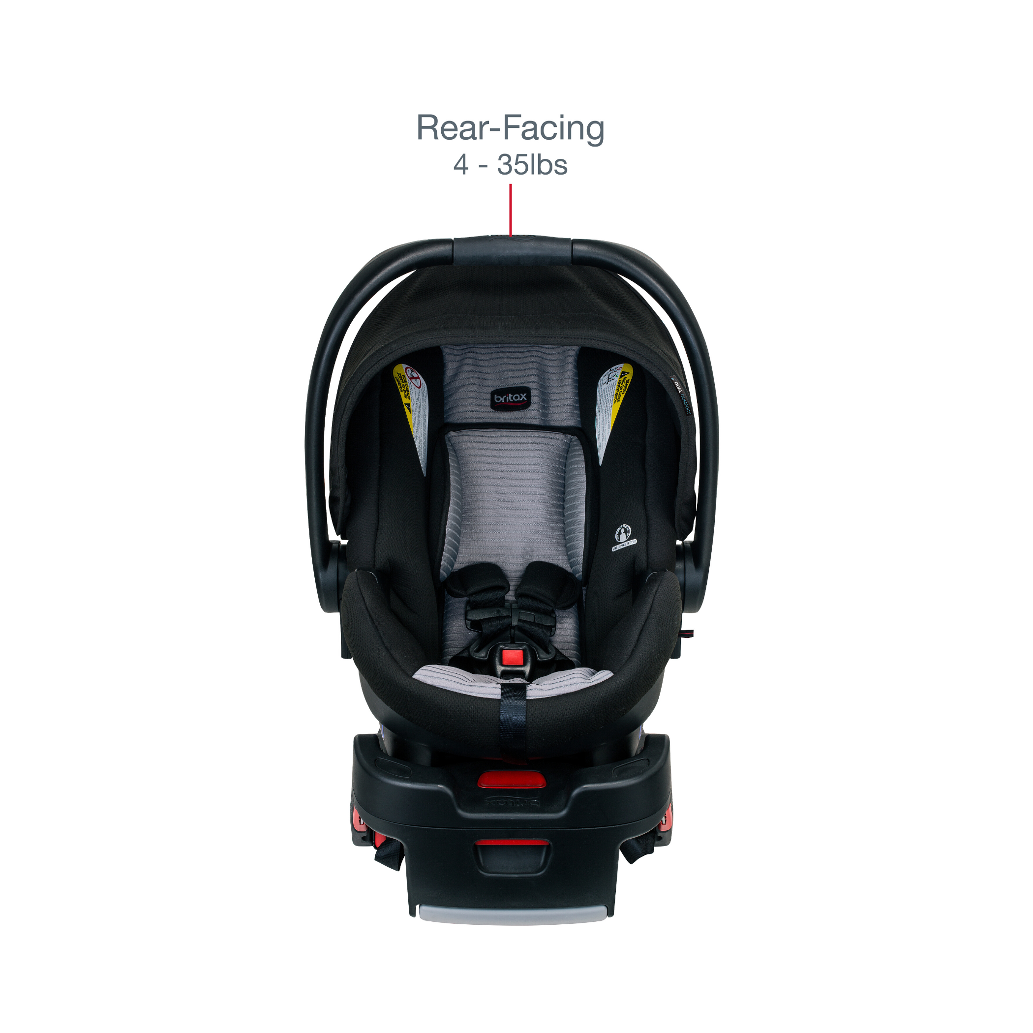 britax dual comfort travel system