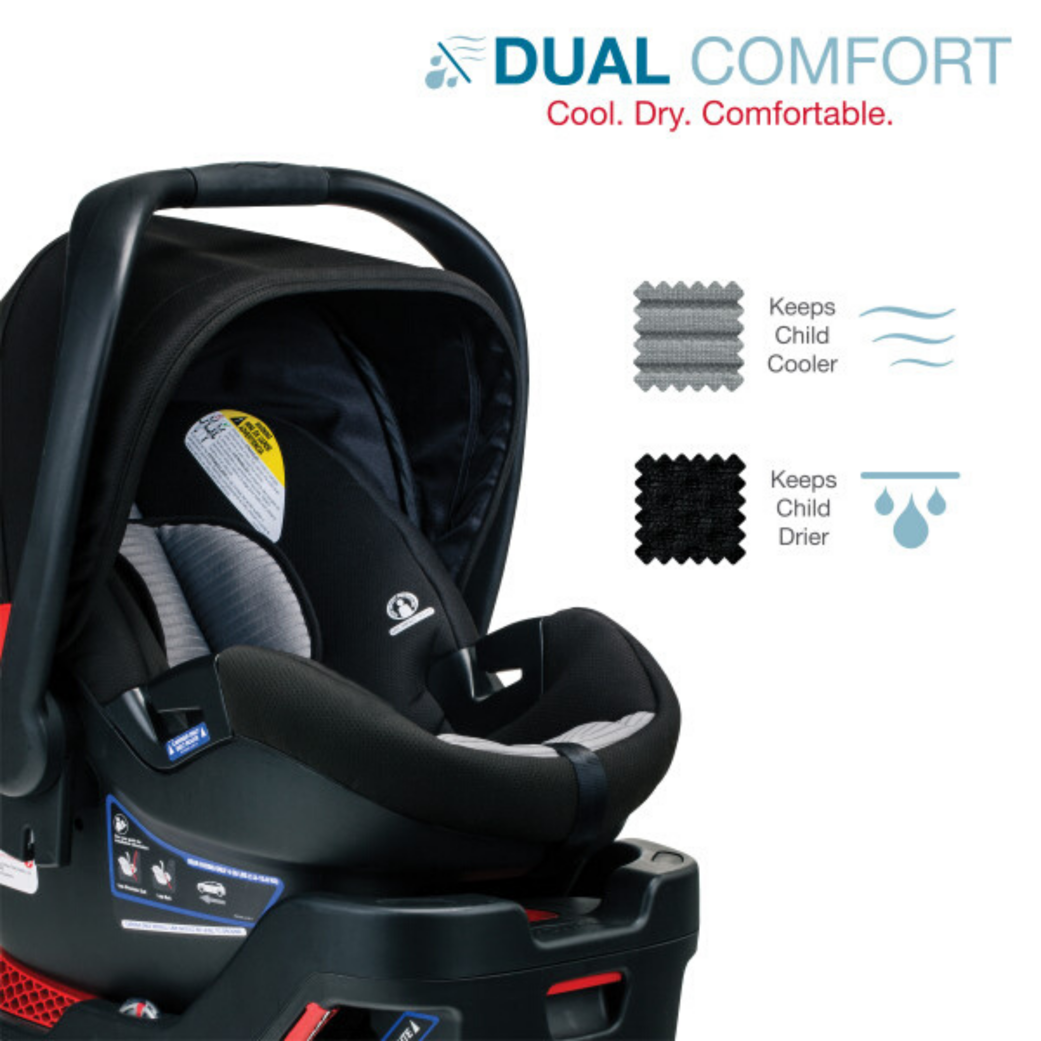 britax dual comfort travel system