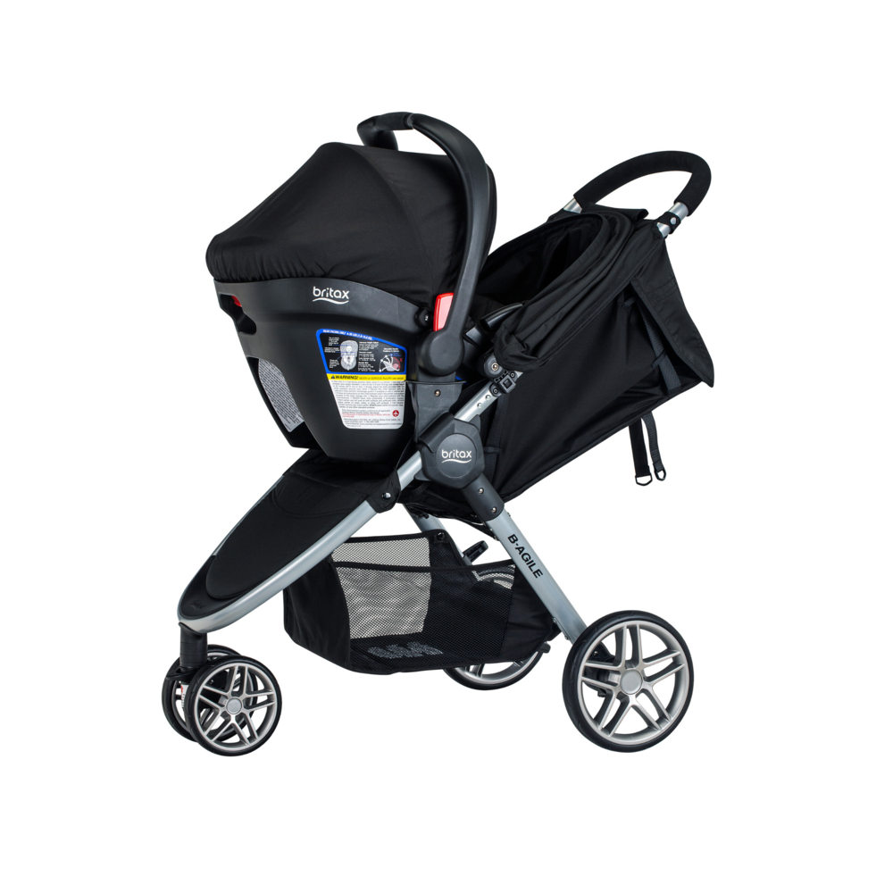Dual Comfort B Agile Safe 35 Travel System Britax - Britax B Agile Infant Car Seat Height Limit