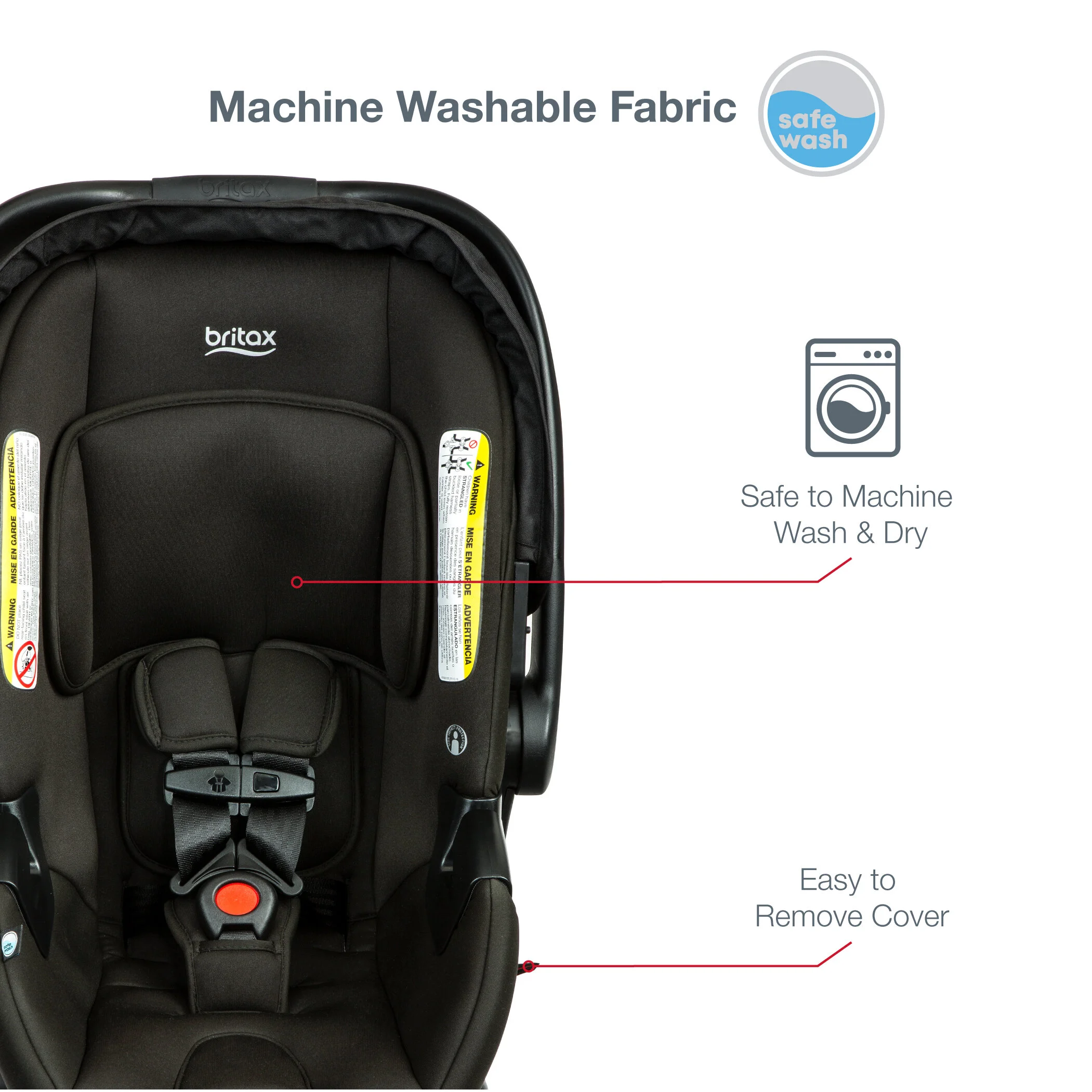 britax safe cell removal