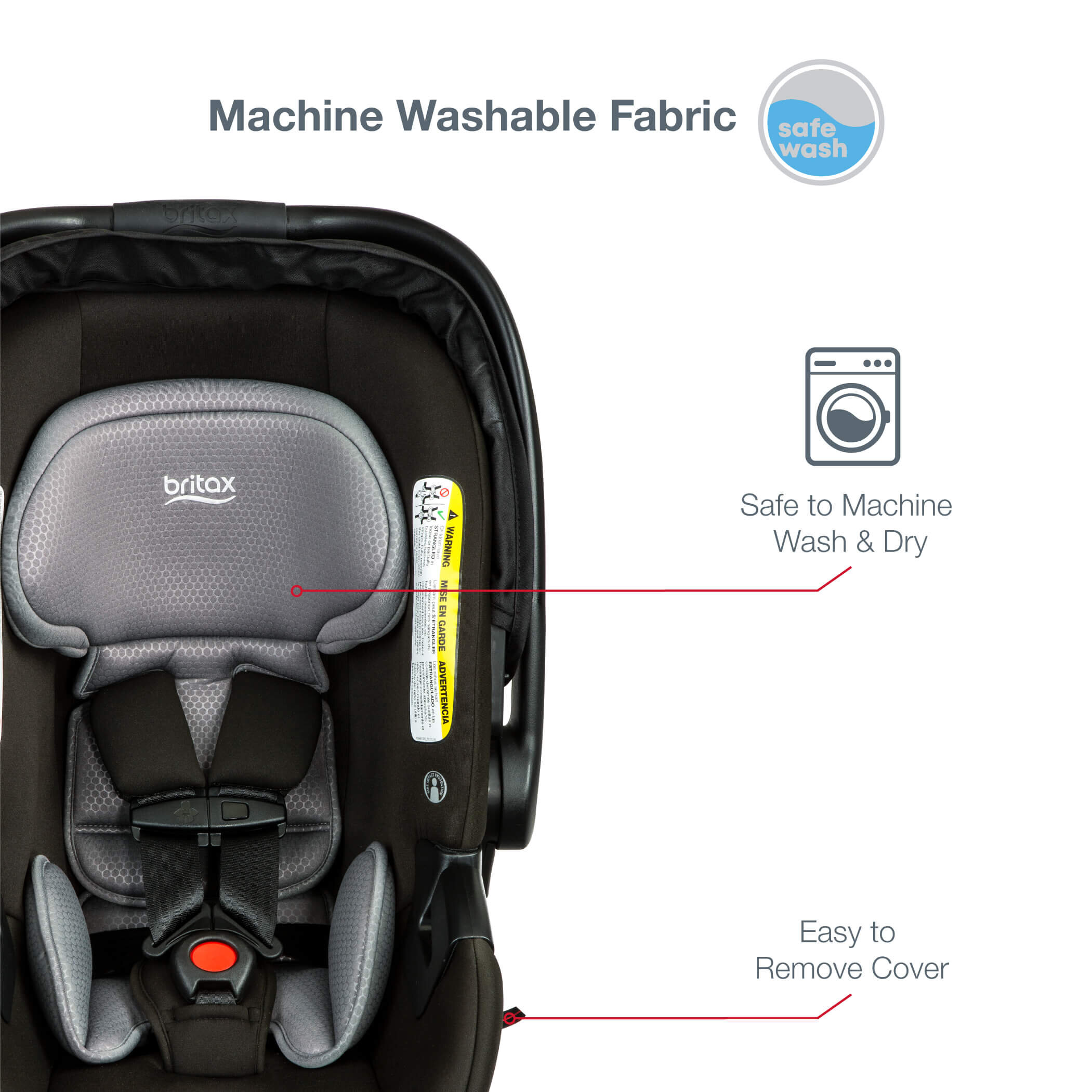 britax remove car seat