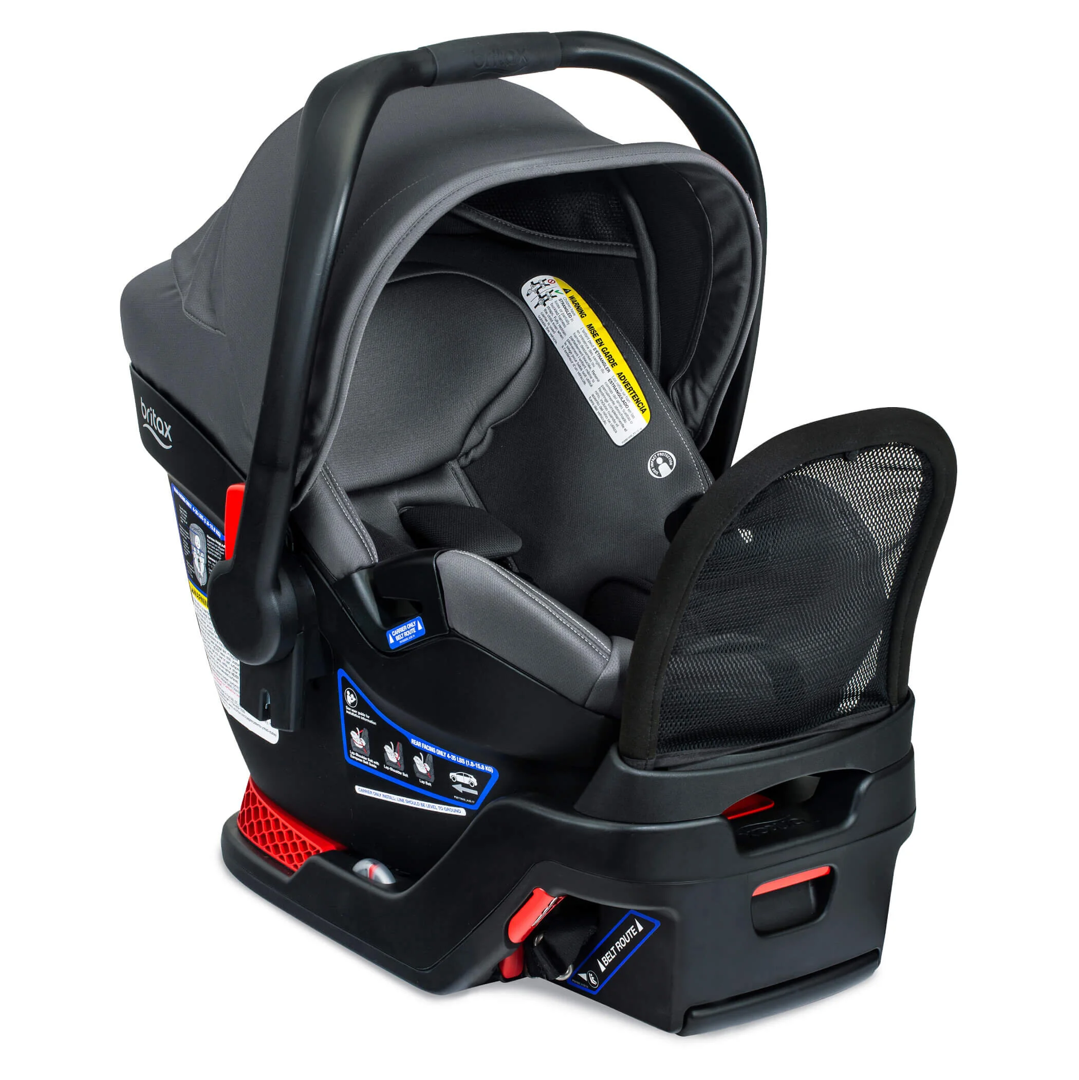 britax b safe wiggles in base