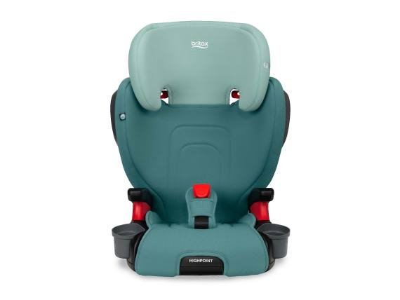  Green Ombre Highpoint Belt Positioning Booster Seat Center Facing