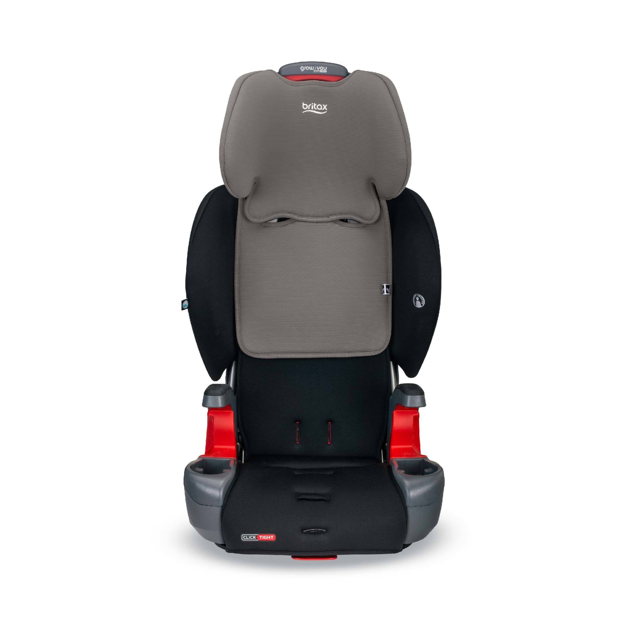 Gray Contour Grow With You ClickTight Car Seat Booster Mode Center Facing