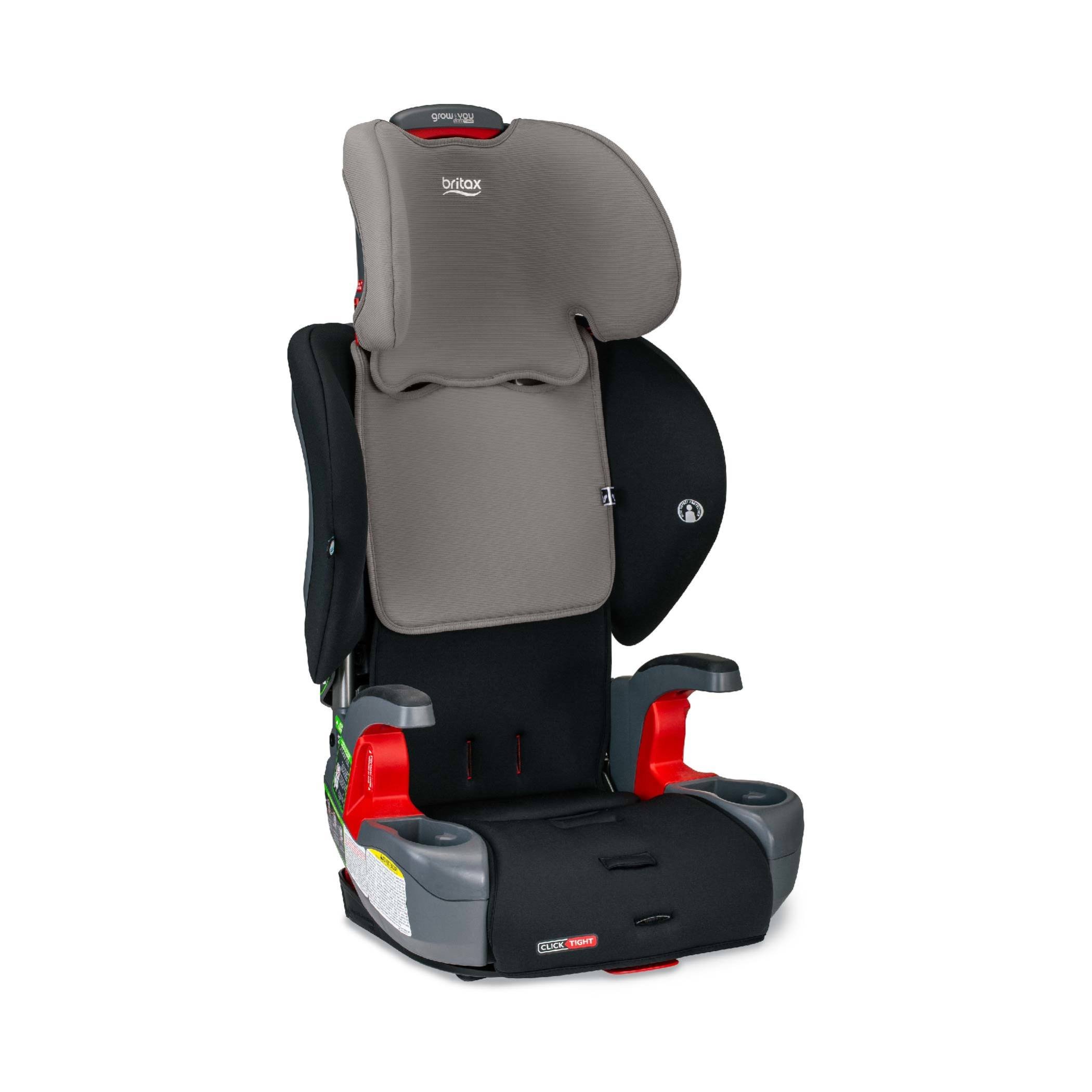 Gray Contour Grow With You ClickTight Car Seat Booster Mode Right Facing