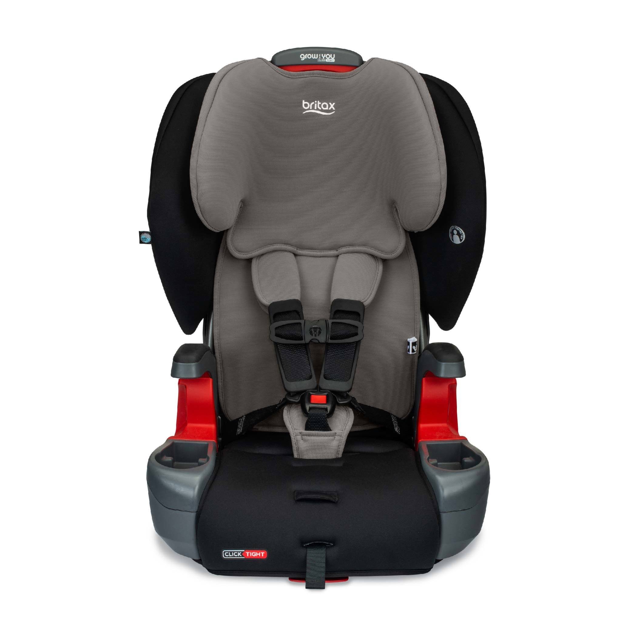 Gray Contour Grow With You ClickTight Car Seat Center Facing Harness Mode