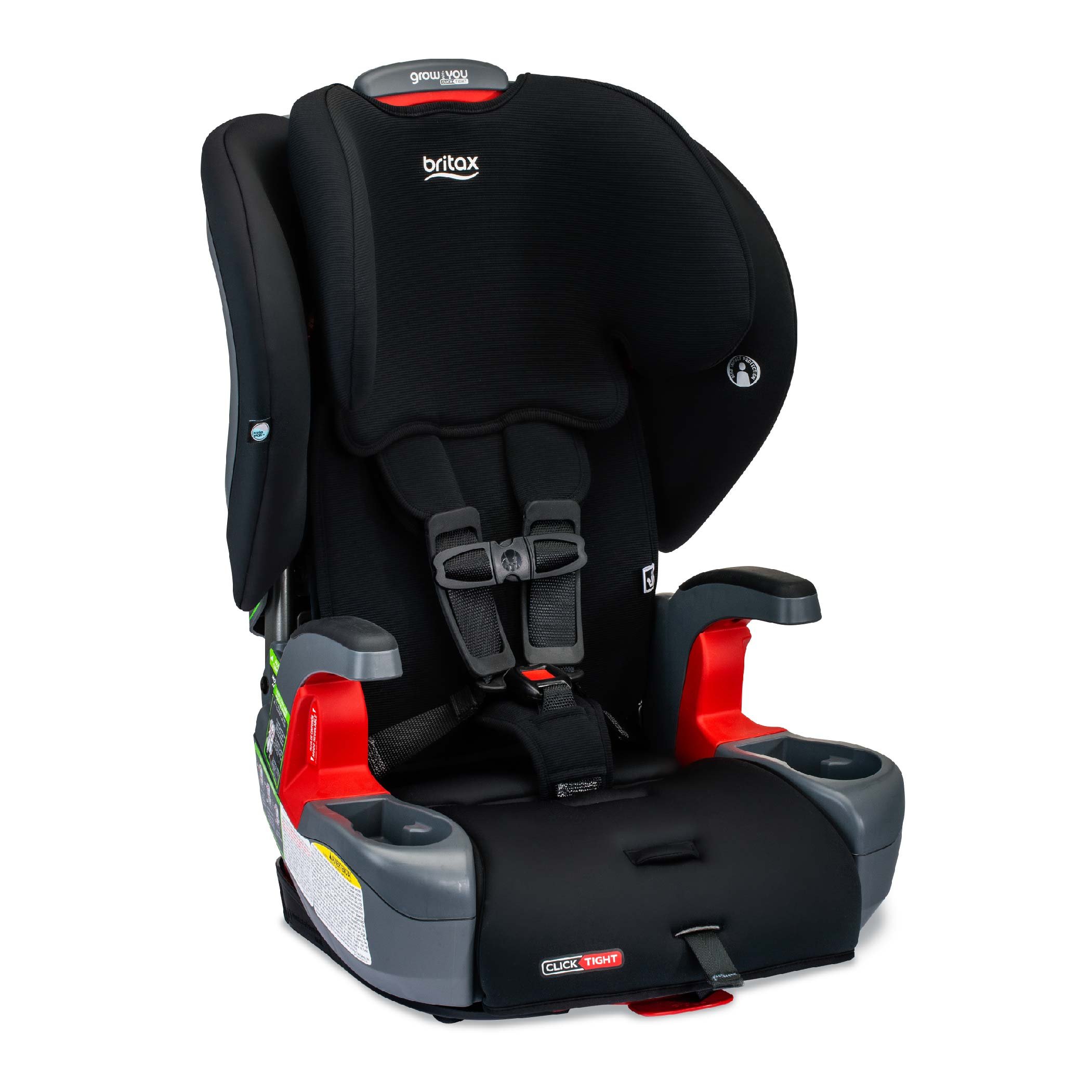 Black Contour Grow With You ClickTight Car Seat Right Facing Harness Mode 