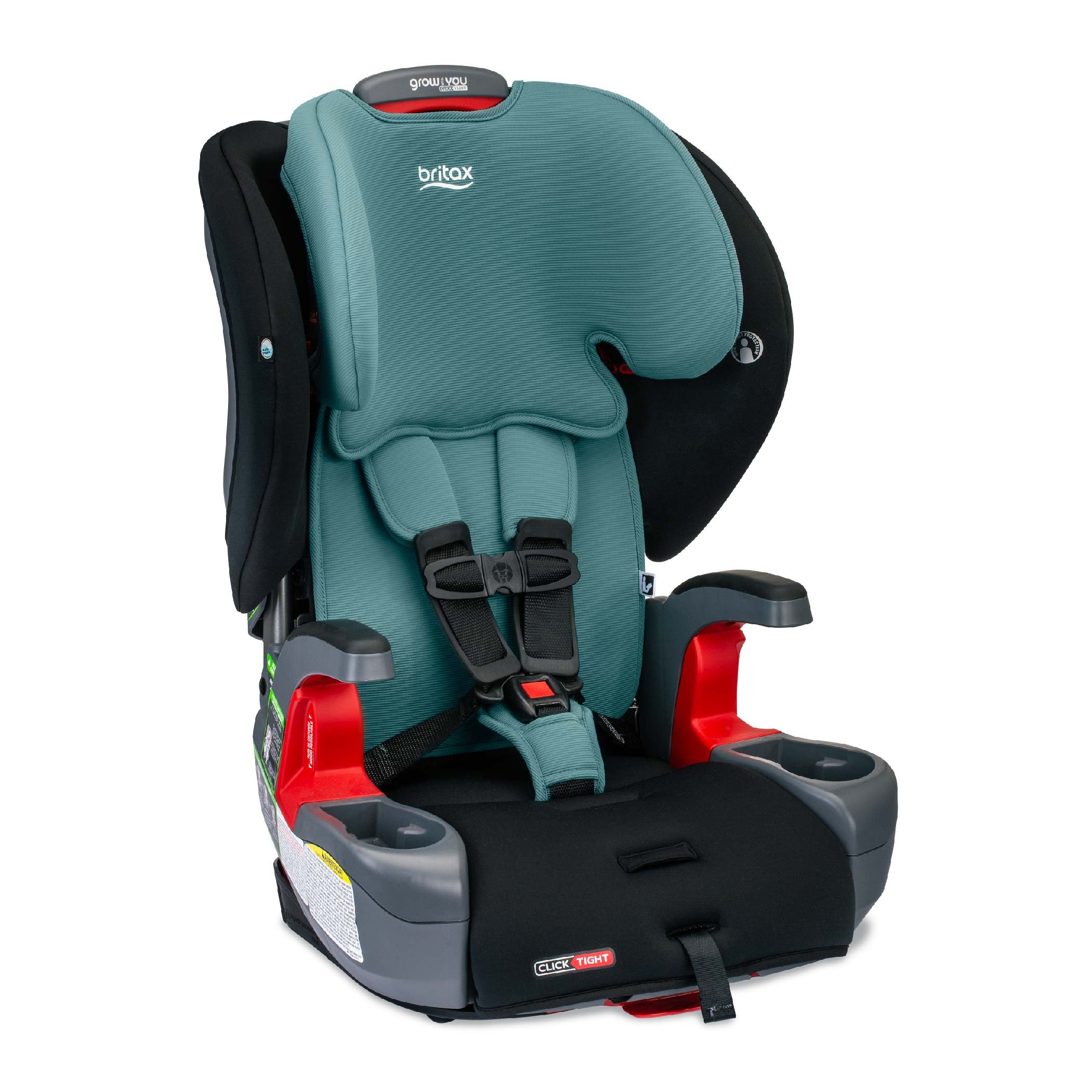Green Contour Grow With You ClickTight Car Seat  Right Facing Harness Mode 