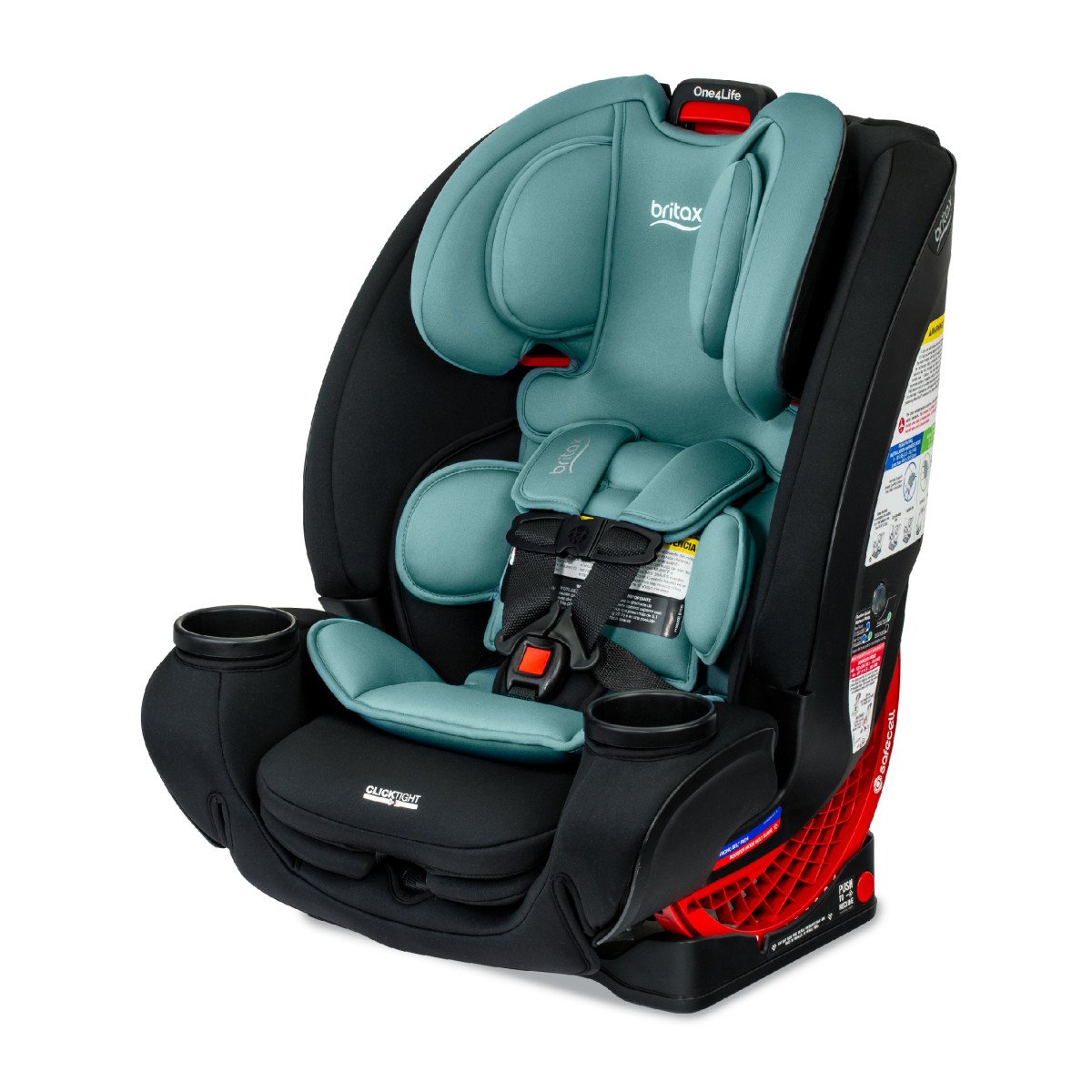 Jade Onyx Left Facing One4Life All-In-One Car Seat